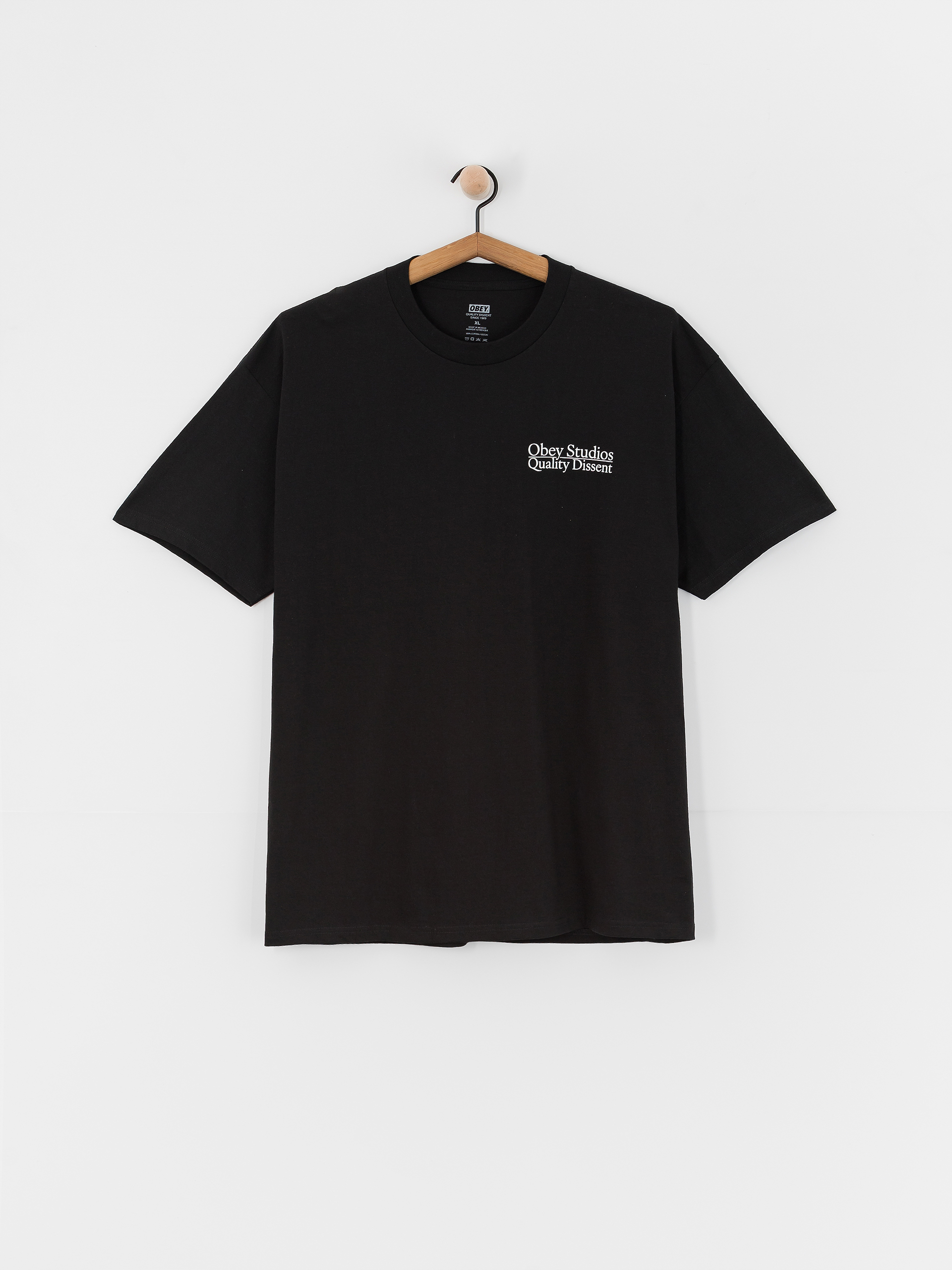 OBEY Studios Quality Dissent T-Shirt (black)