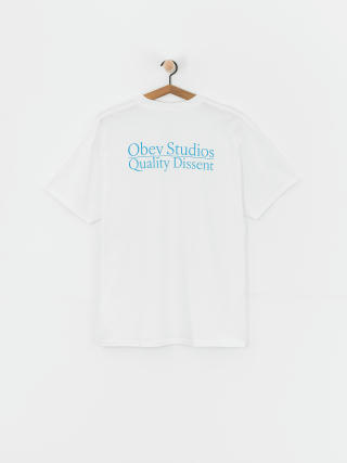 OBEY Studios Quality Dissent T-Shirt (white)