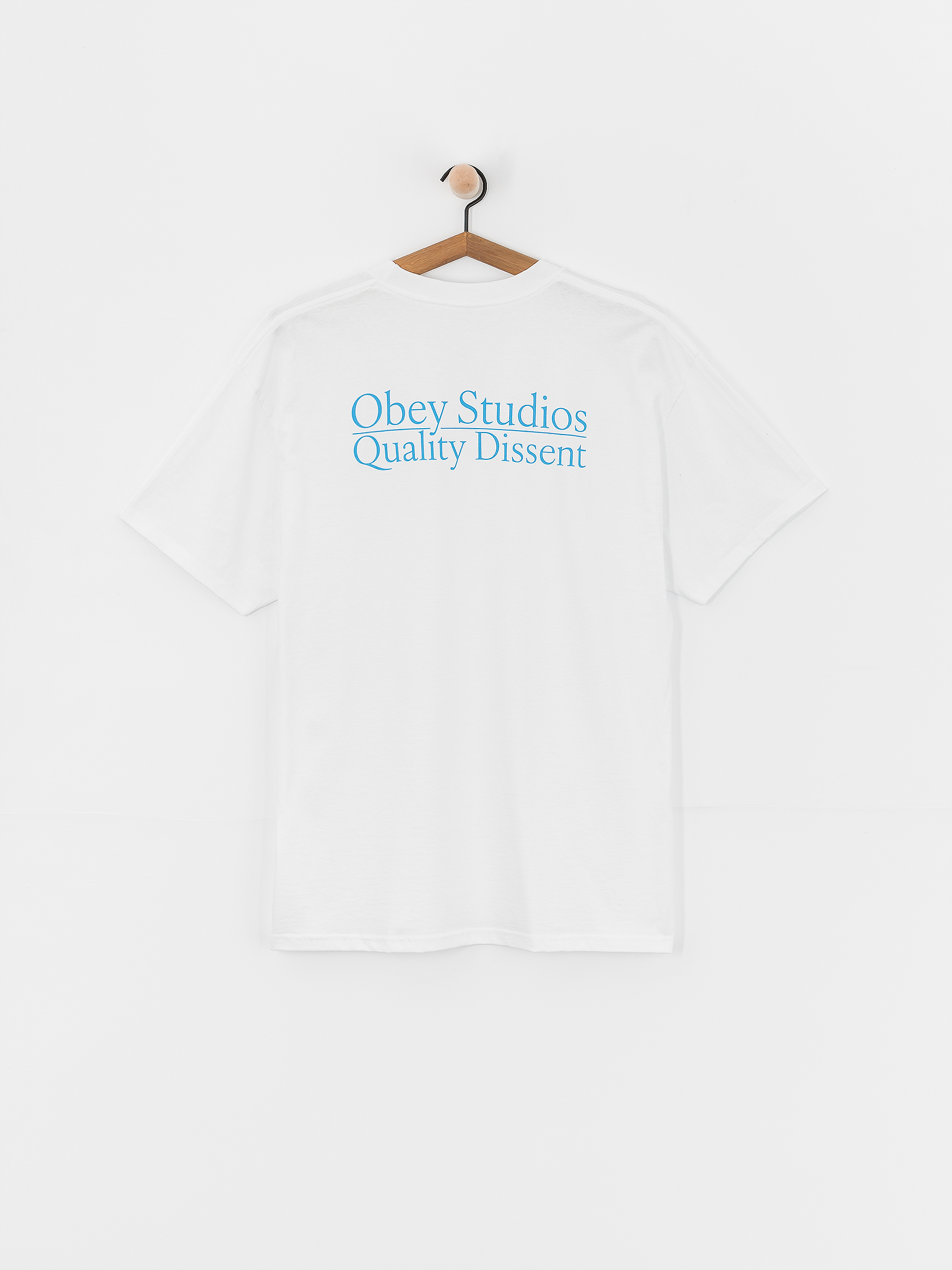 OBEY Studios Quality Dissent T-Shirt (white)