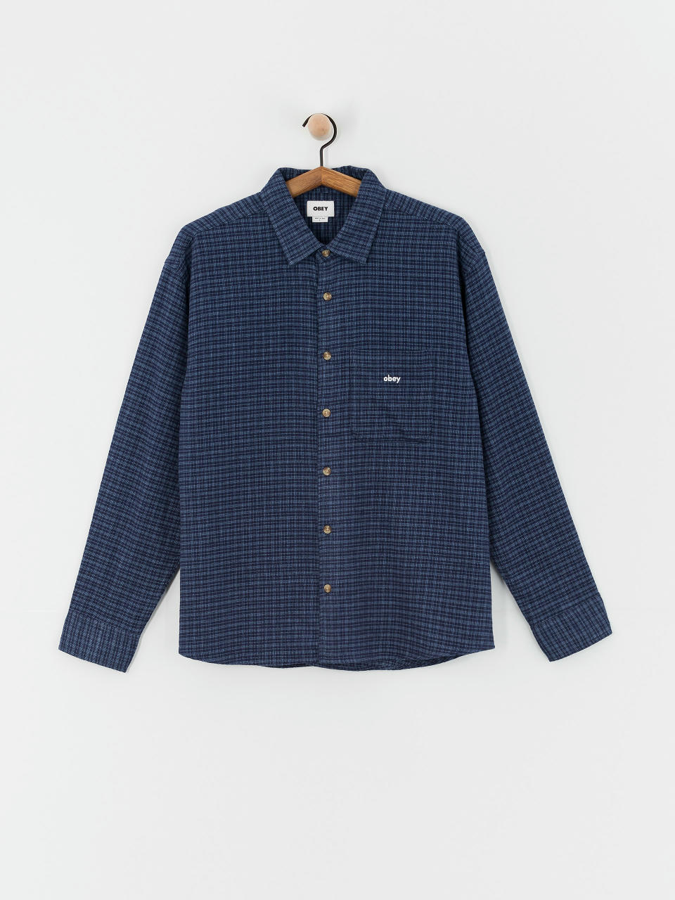 OBEY Bigwig Knox Shirt (academy navy multi)