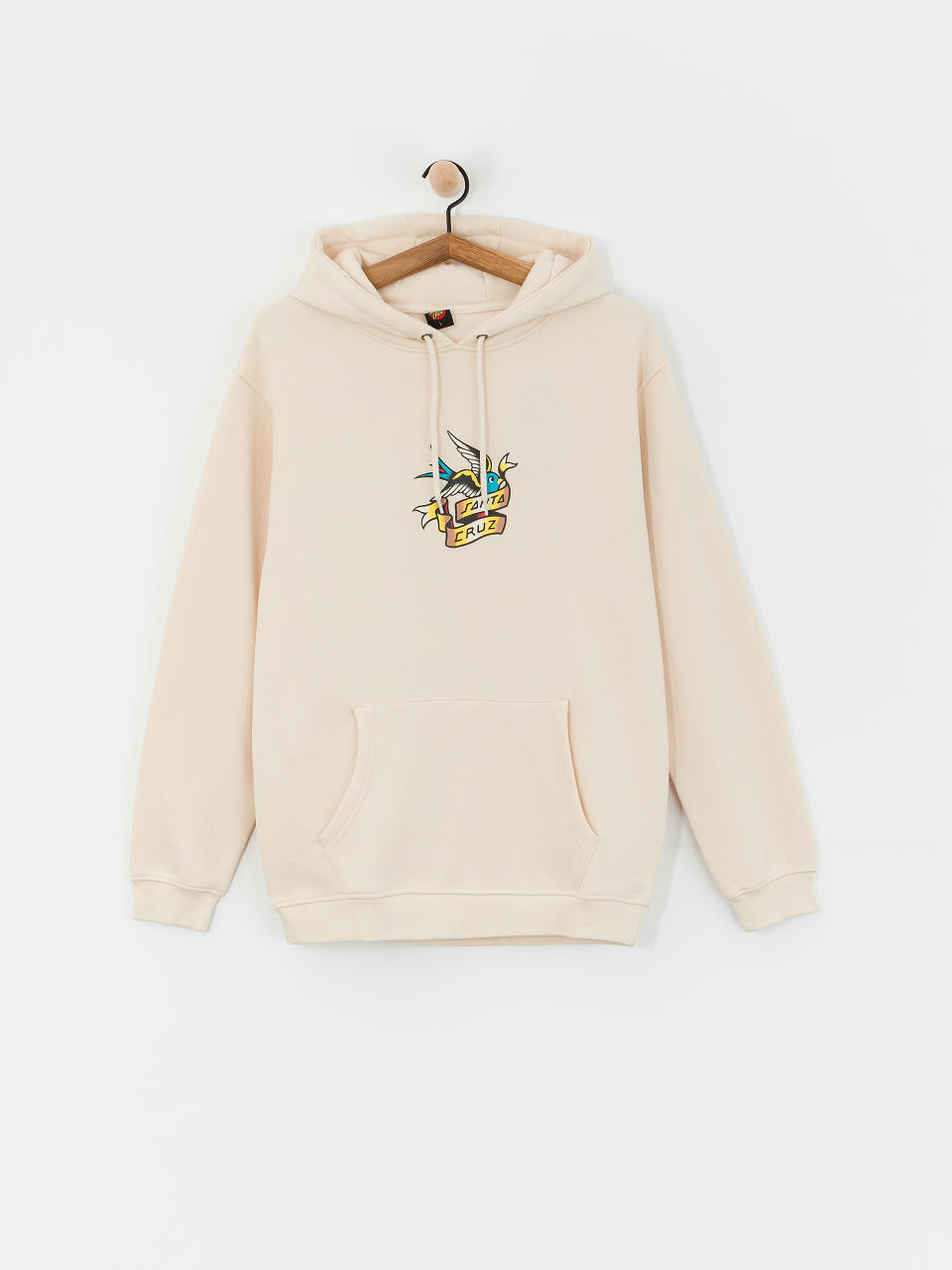 Santa Cruz Sweatshirt Sommer Sparrow Front (chalk)