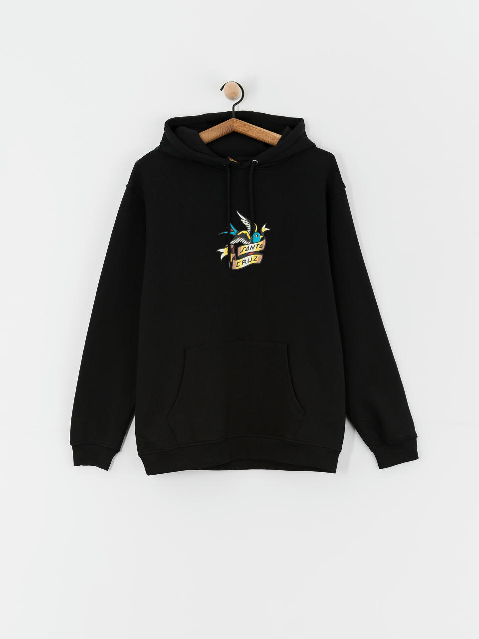 Santa Cruz Sweatshirt Sommer Sparrow Front (black)