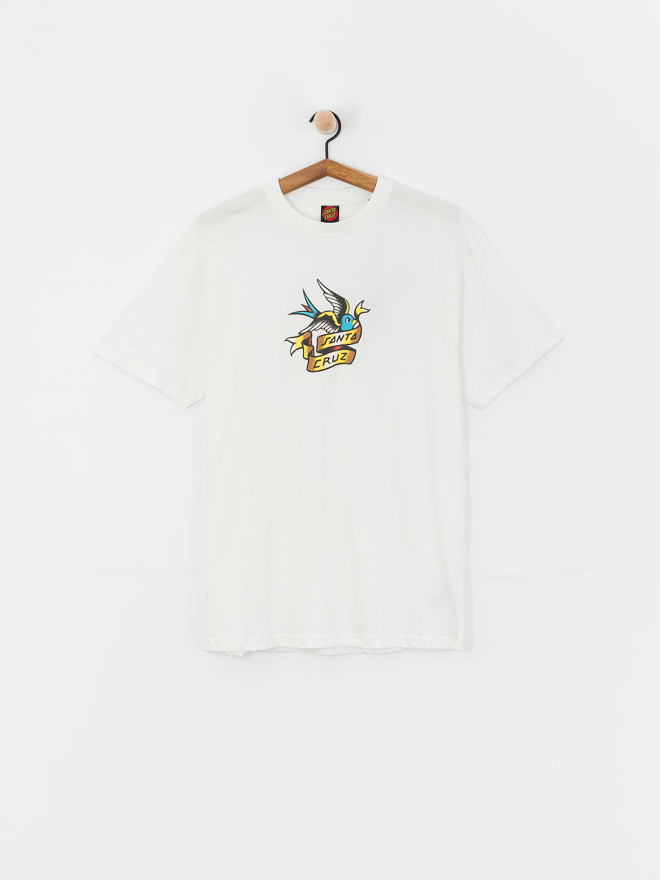 Santa Cruz T-Shirt Sommer Sparrow Front (white)