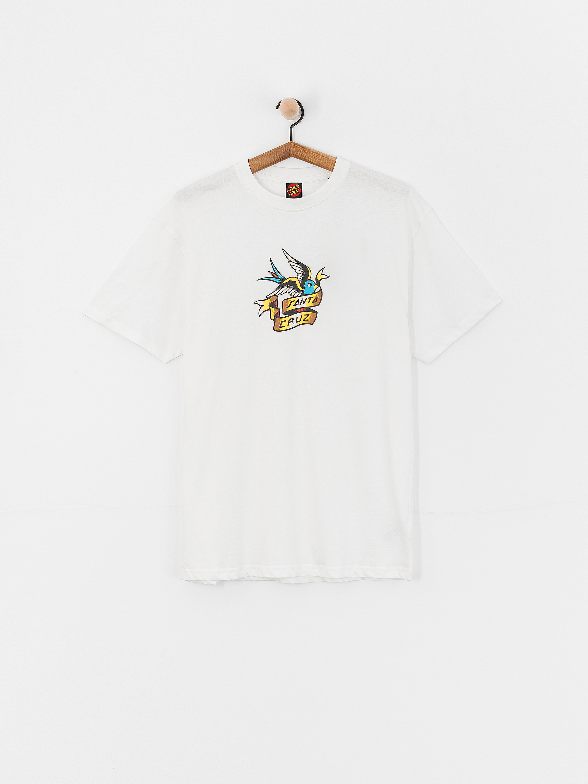 Santa Cruz T-Shirt Sommer Sparrow Front (white)