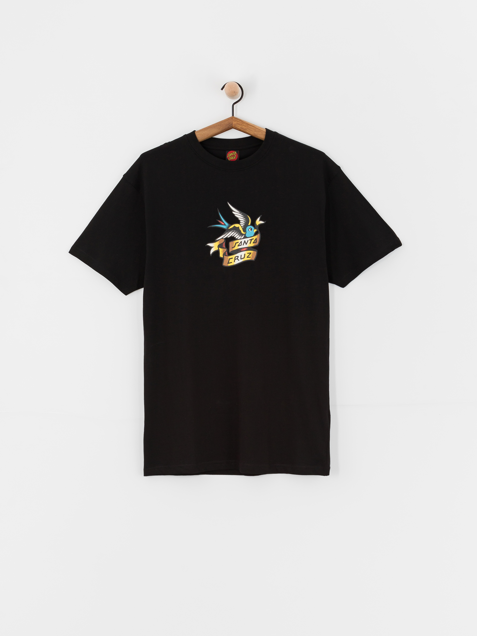 Santa Cruz T-Shirt Sommer Sparrow Front (black)