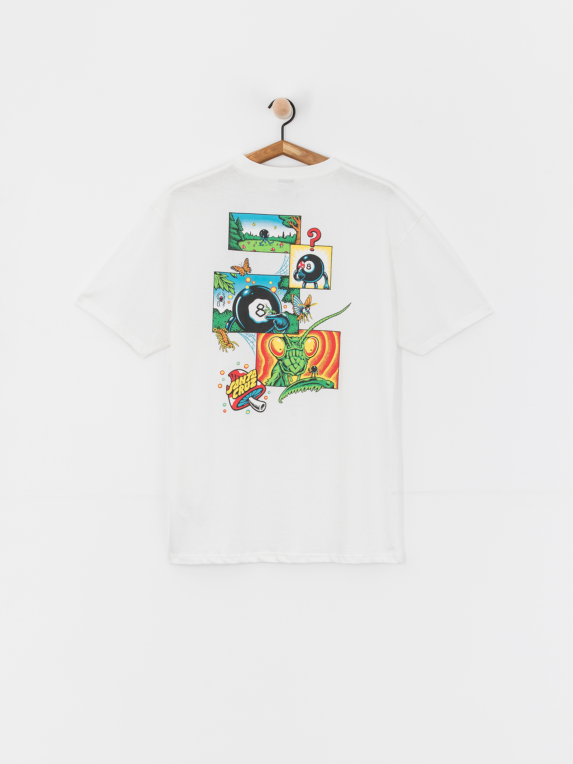 Santa Cruz T-Shirt Winkowski 8Ballr Comic - white (white)