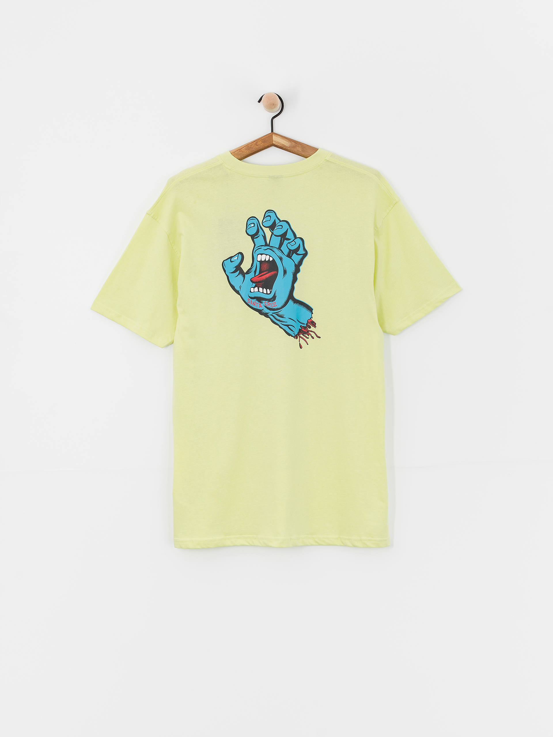 Santa Cruz T-Shirt Screaming Hand Chest (matcha)