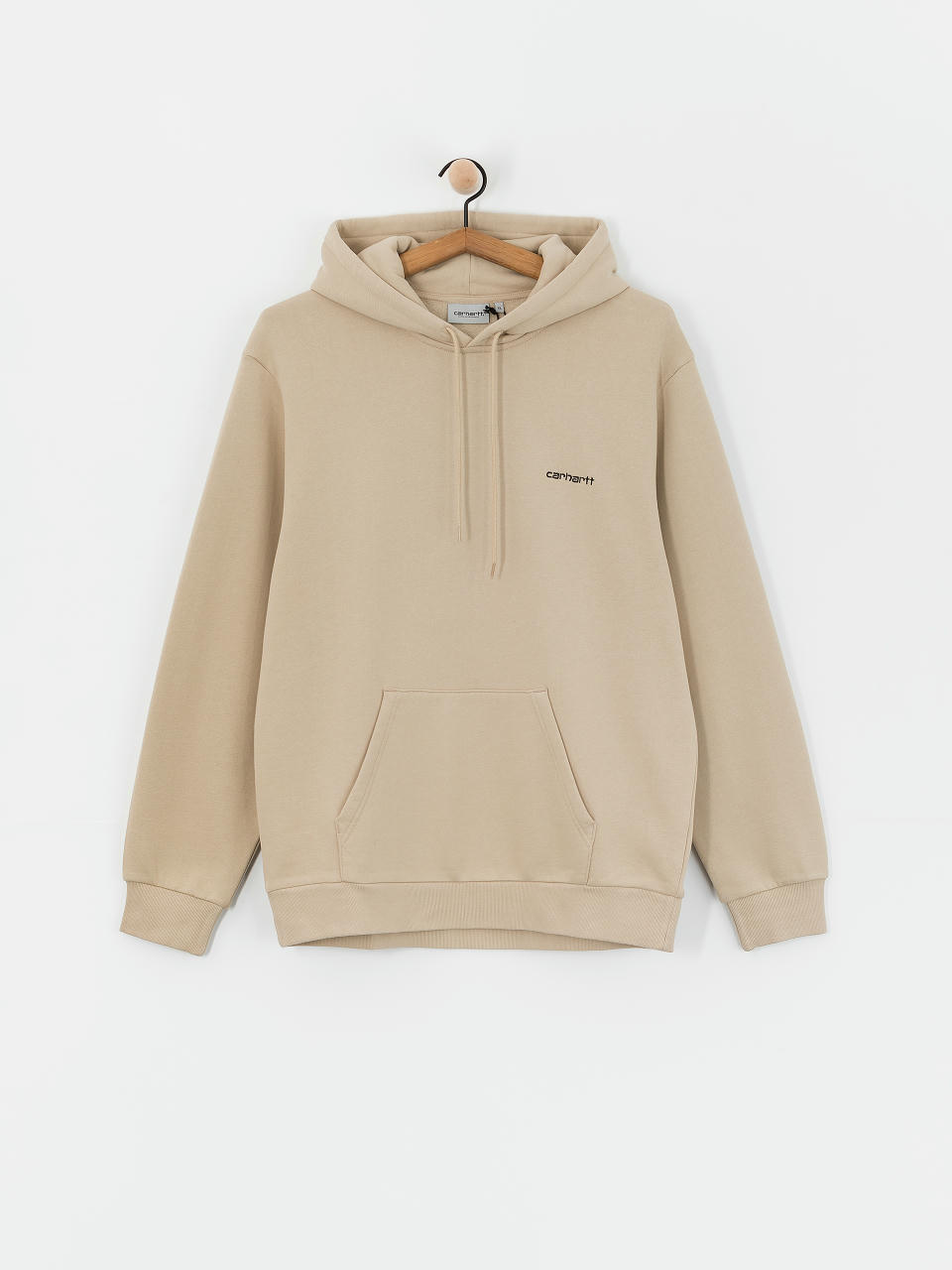 Carhartt WIP Script Embroidery HD Hoodie (wall/black)