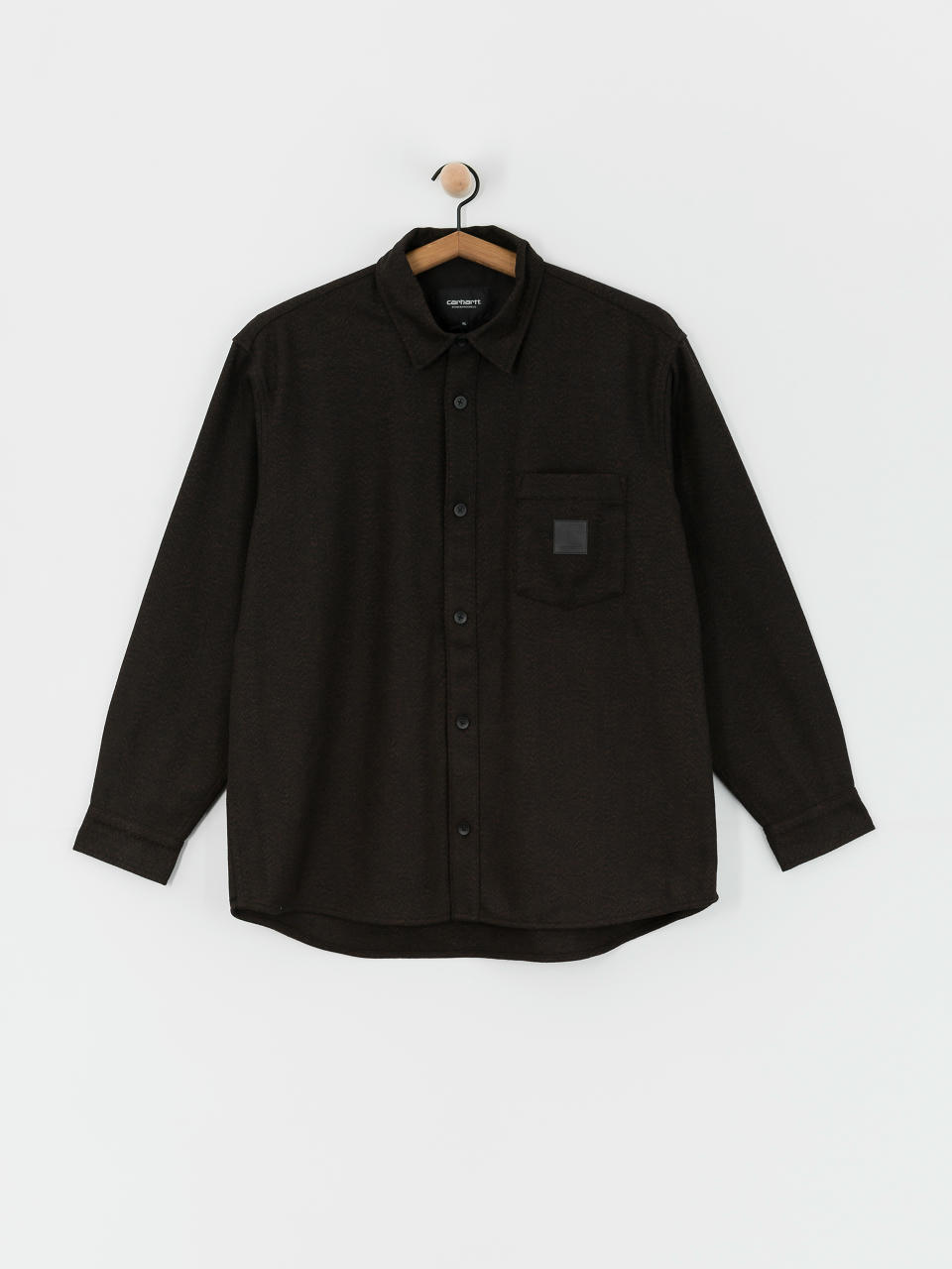 Carhartt WIP Truman Hemd (chocolate/black)