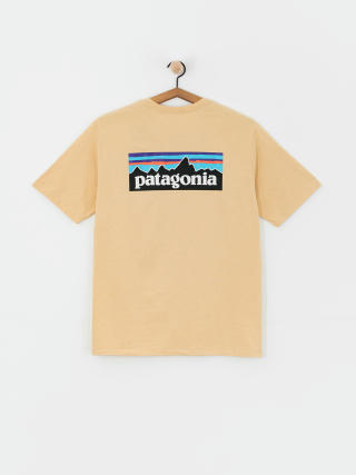 Patagonia P 6 Logo Responsibili T-Shirt (beeswax tan)