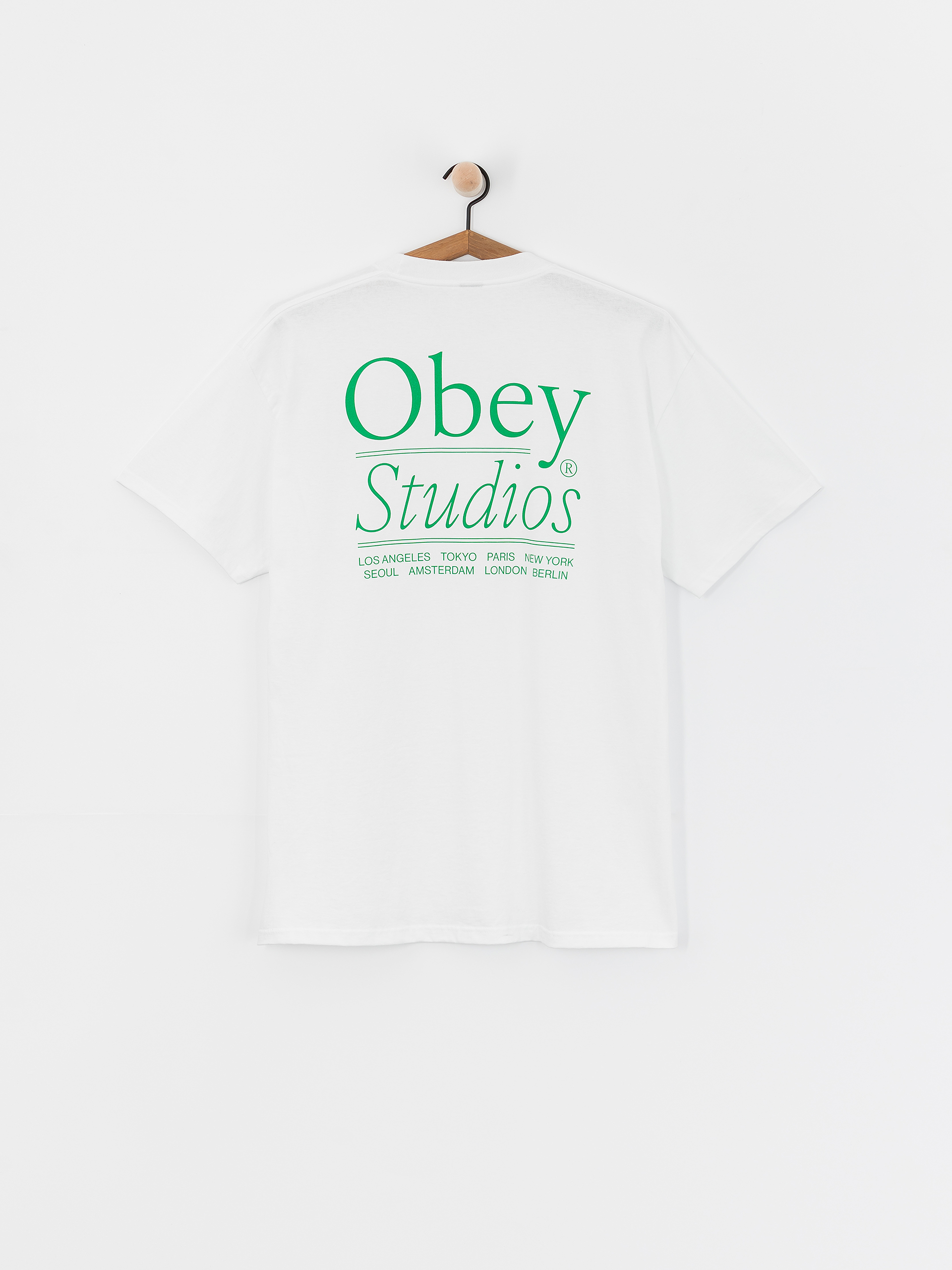 OBEY Studios T-Shirt (white)