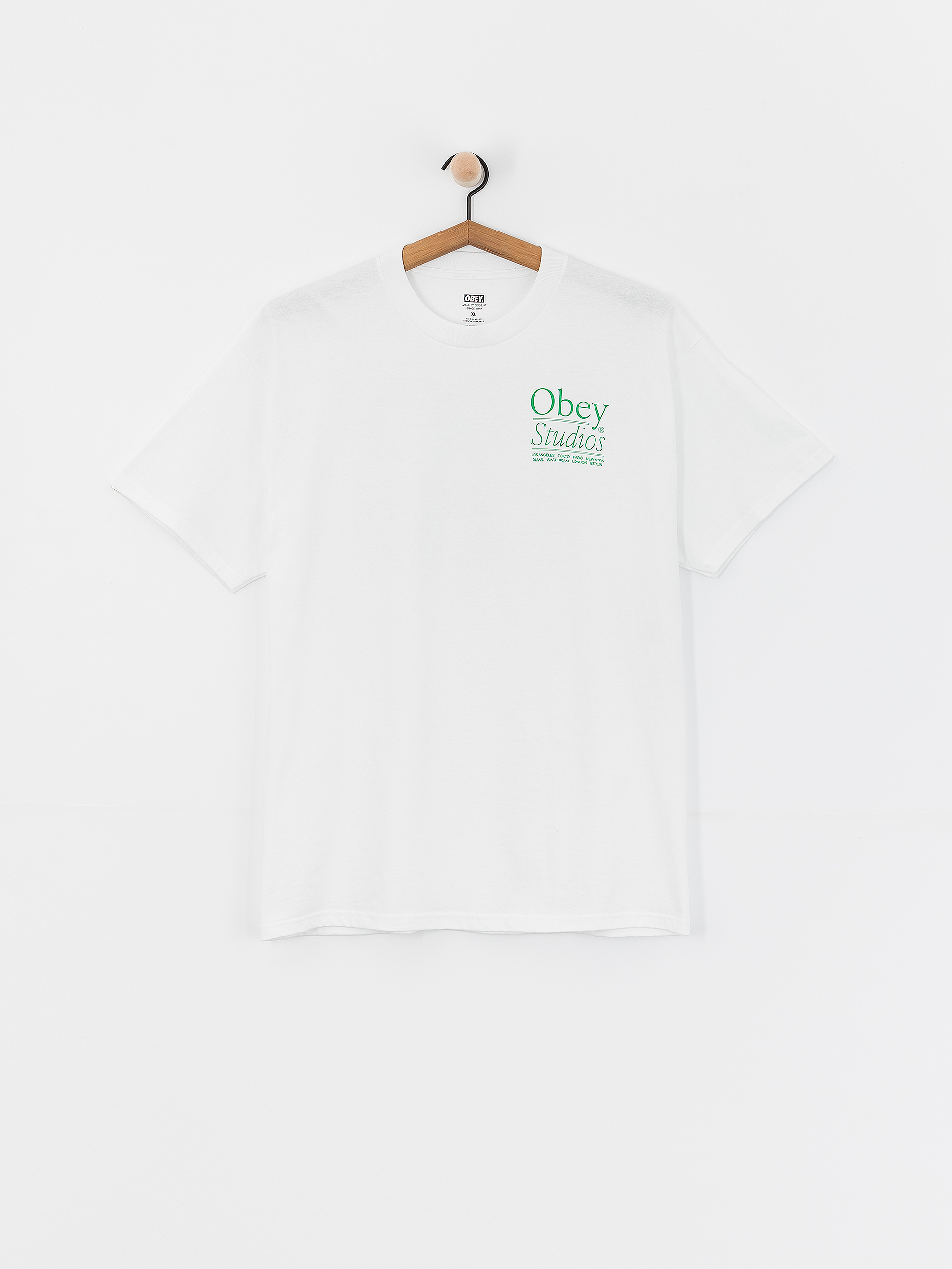 OBEY Studios T-Shirt (white)