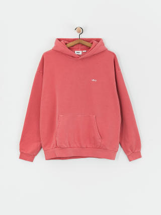 OBEY Lowercase Pigment HD Hoodie (pigment mineral red)