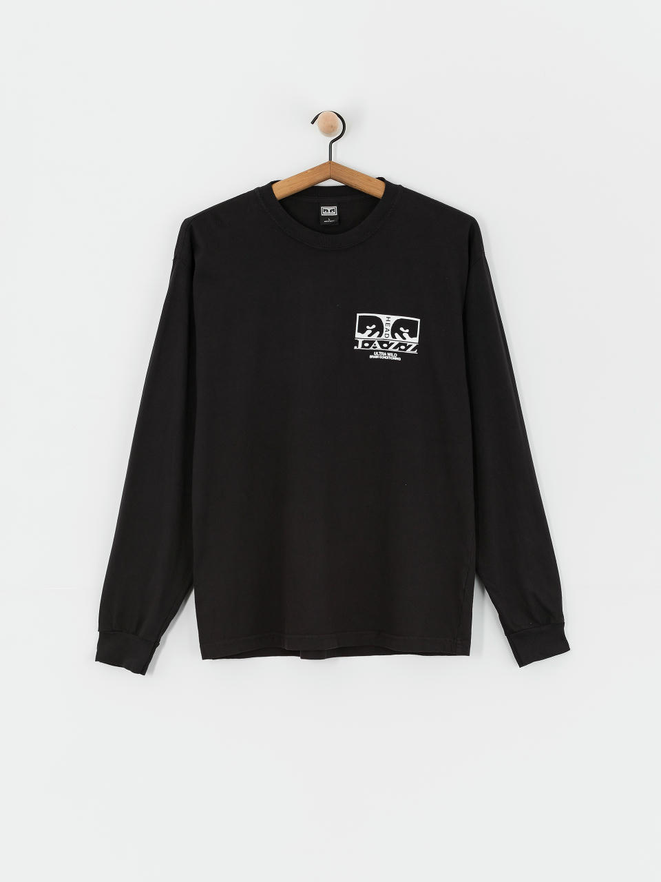 OBEY Jazz Head Longsleeve (vintage black)