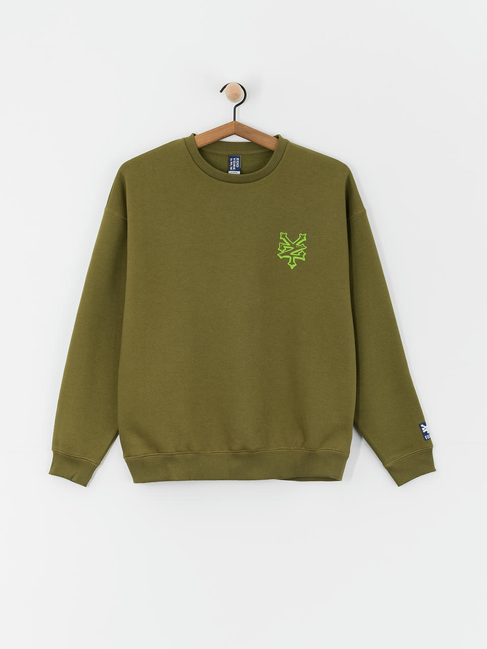 Zoo York Skeleton Sweatshirt (olive)