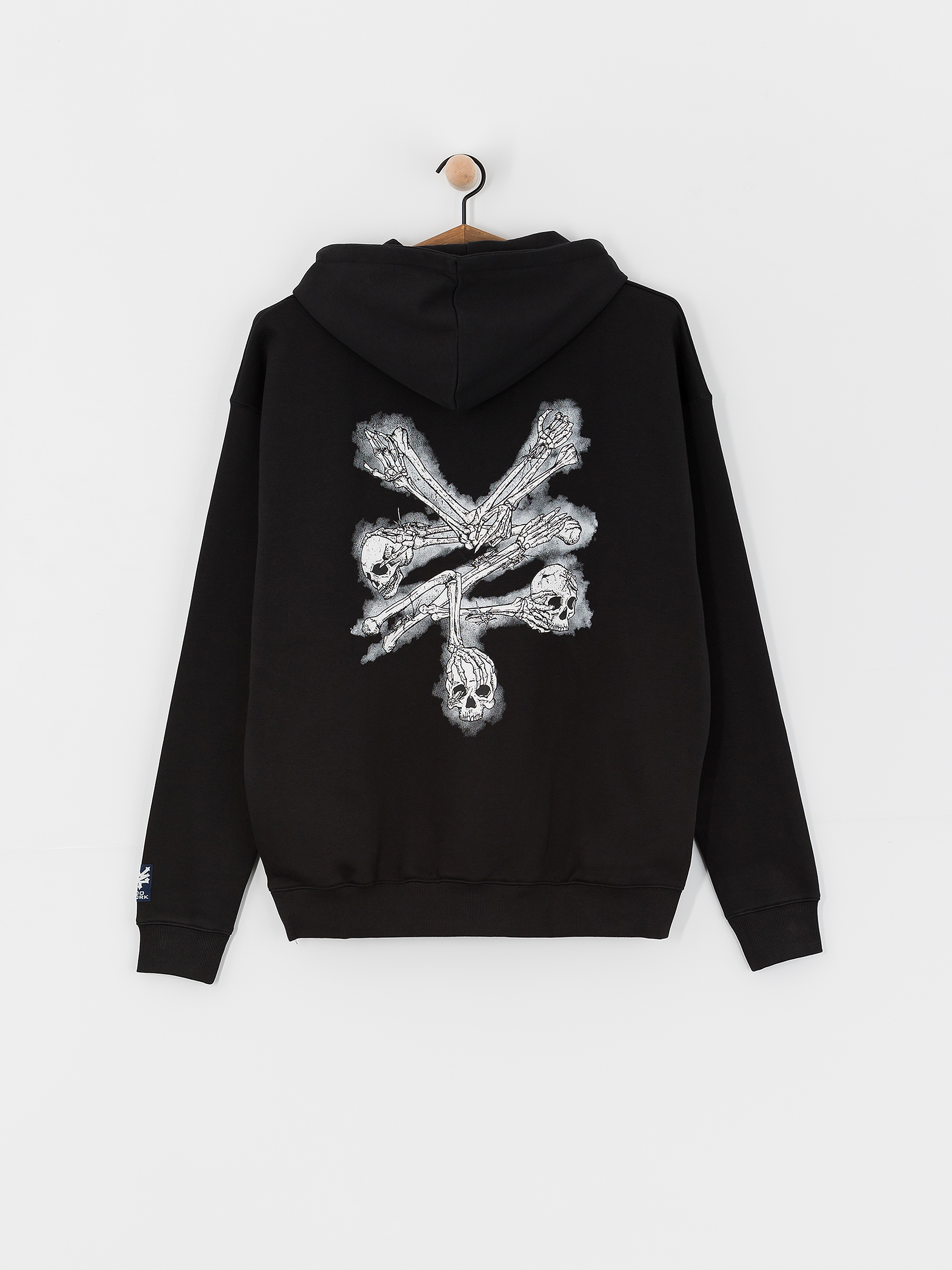 Zoo York Bones HD Hoodie (black)