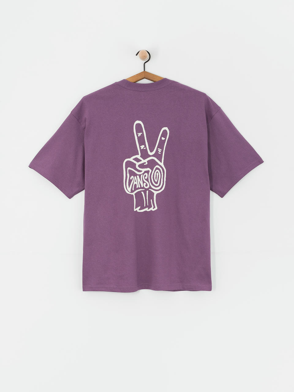 Vans V Hand Loose T-Shirt (grape jam)