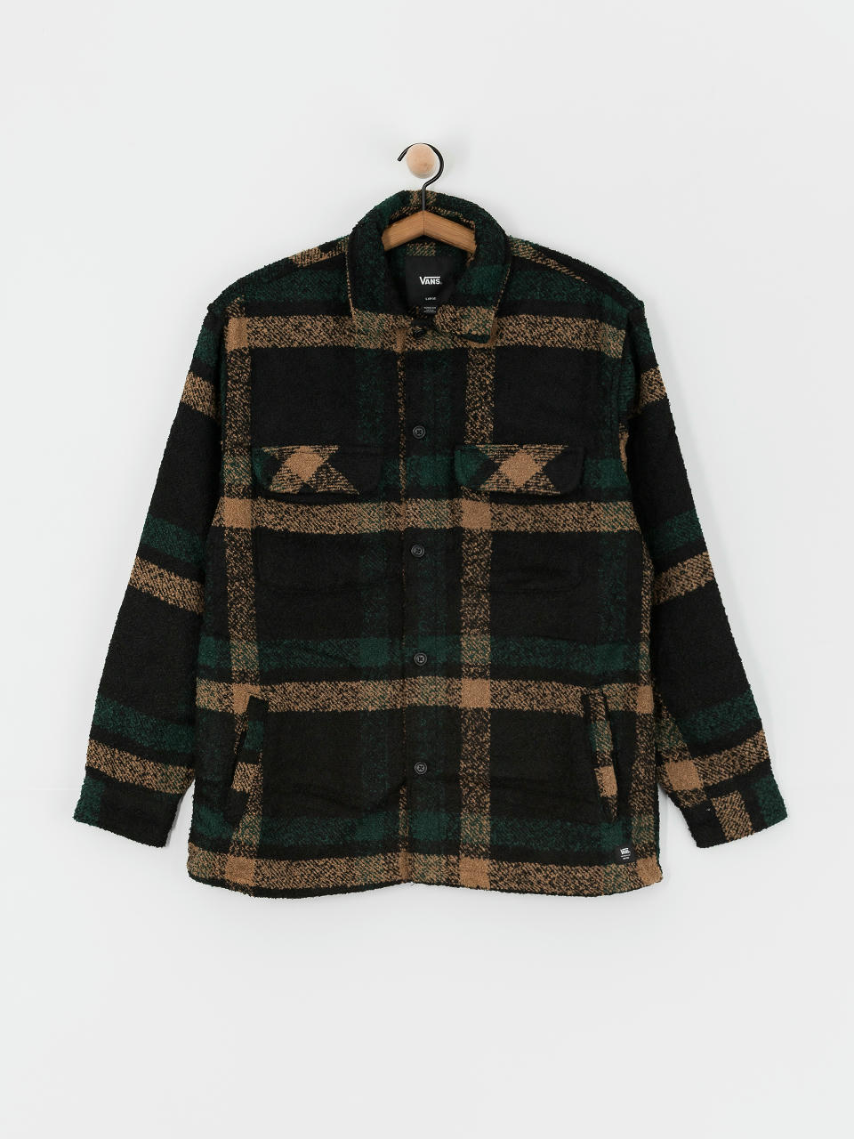 Vans Raywood Shacket Shirt (black)