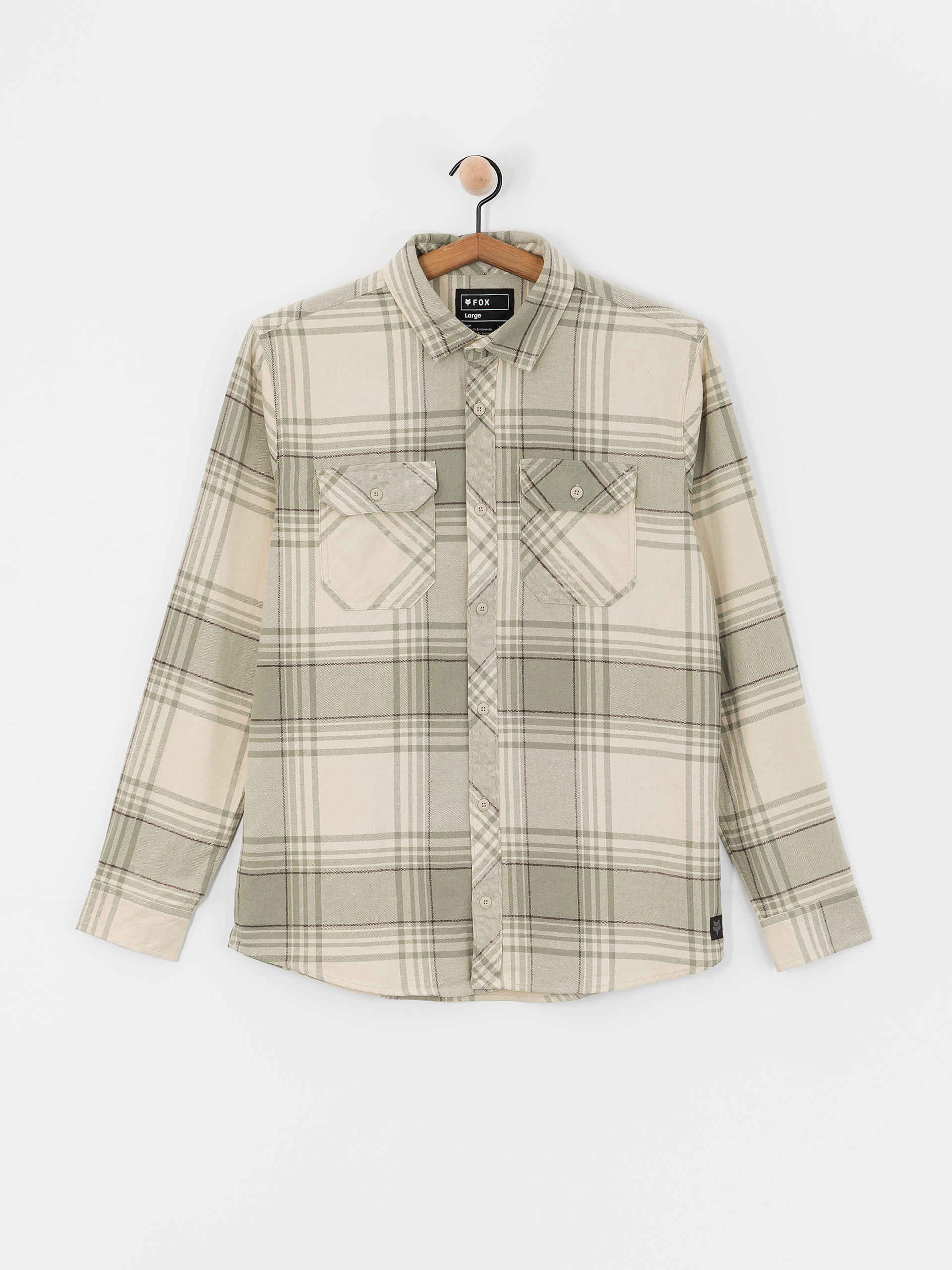 Fox Traildust Flannel Hemd (cream)