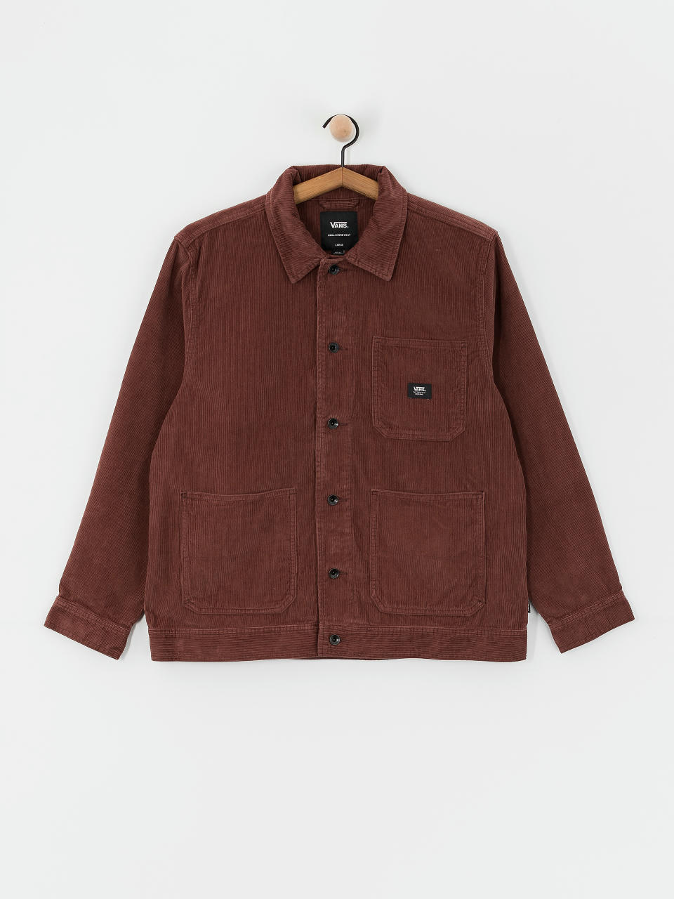 Vans Drill Chore Coat Corduroy II Jacke (bitter chocolate)