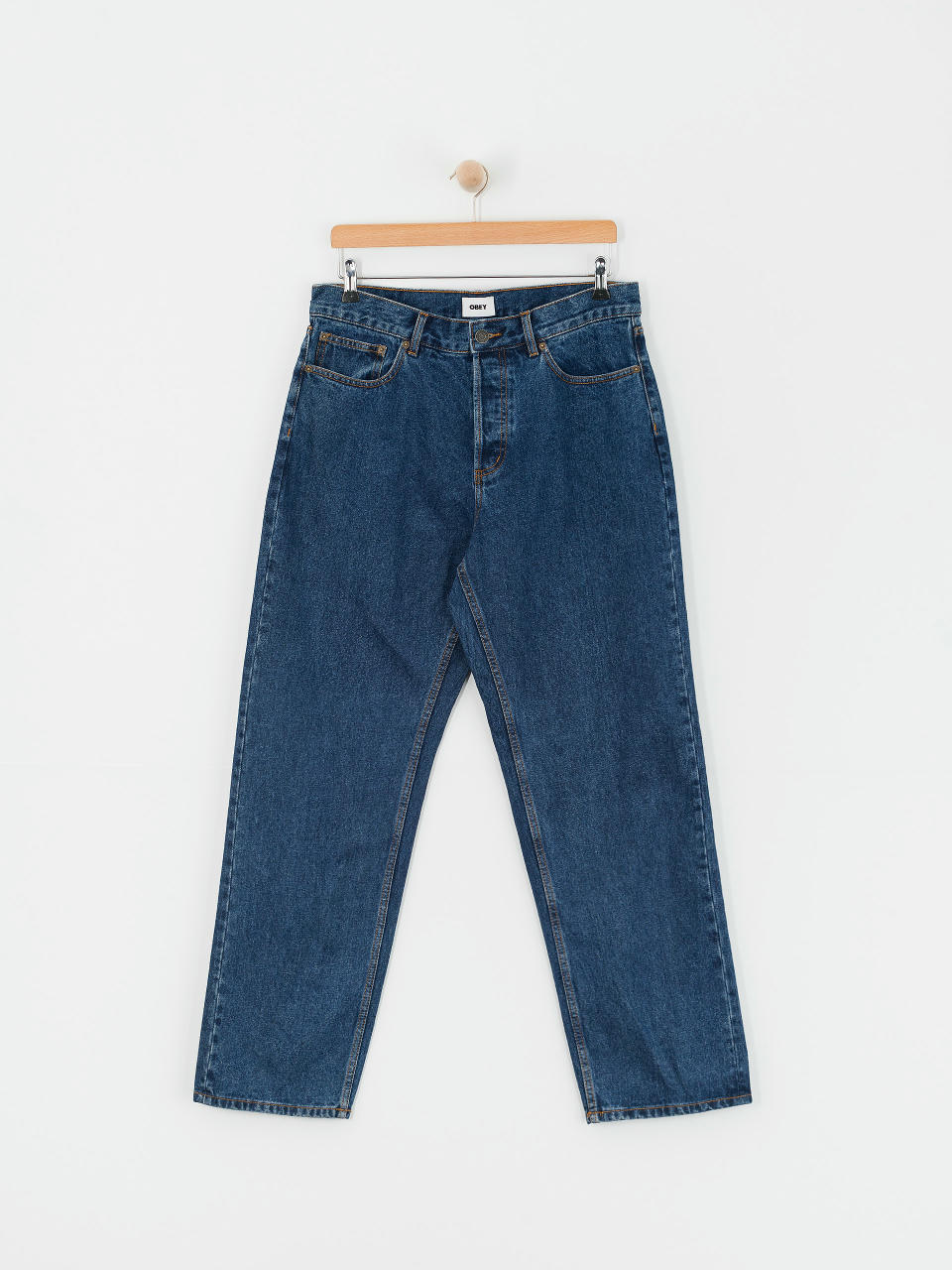 OBEY Hardwork Denim Hose (stonewash indigo)