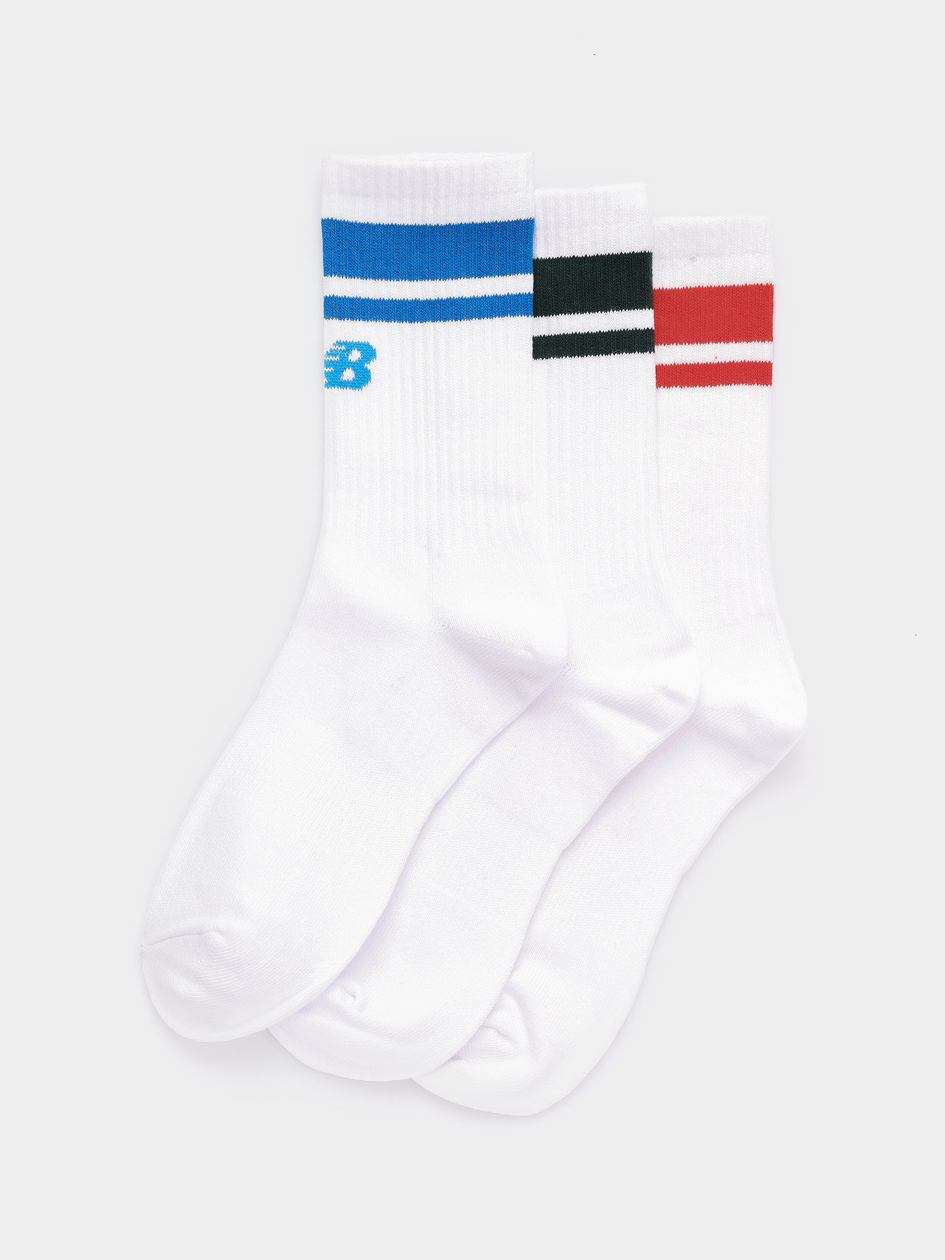 New Balance Essentials Line Midcalf 3 Pk Socken (assorted)