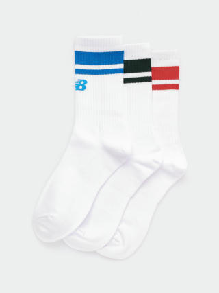 New Balance Essentials Line Midcalf 3 Pk Socks (assorted)