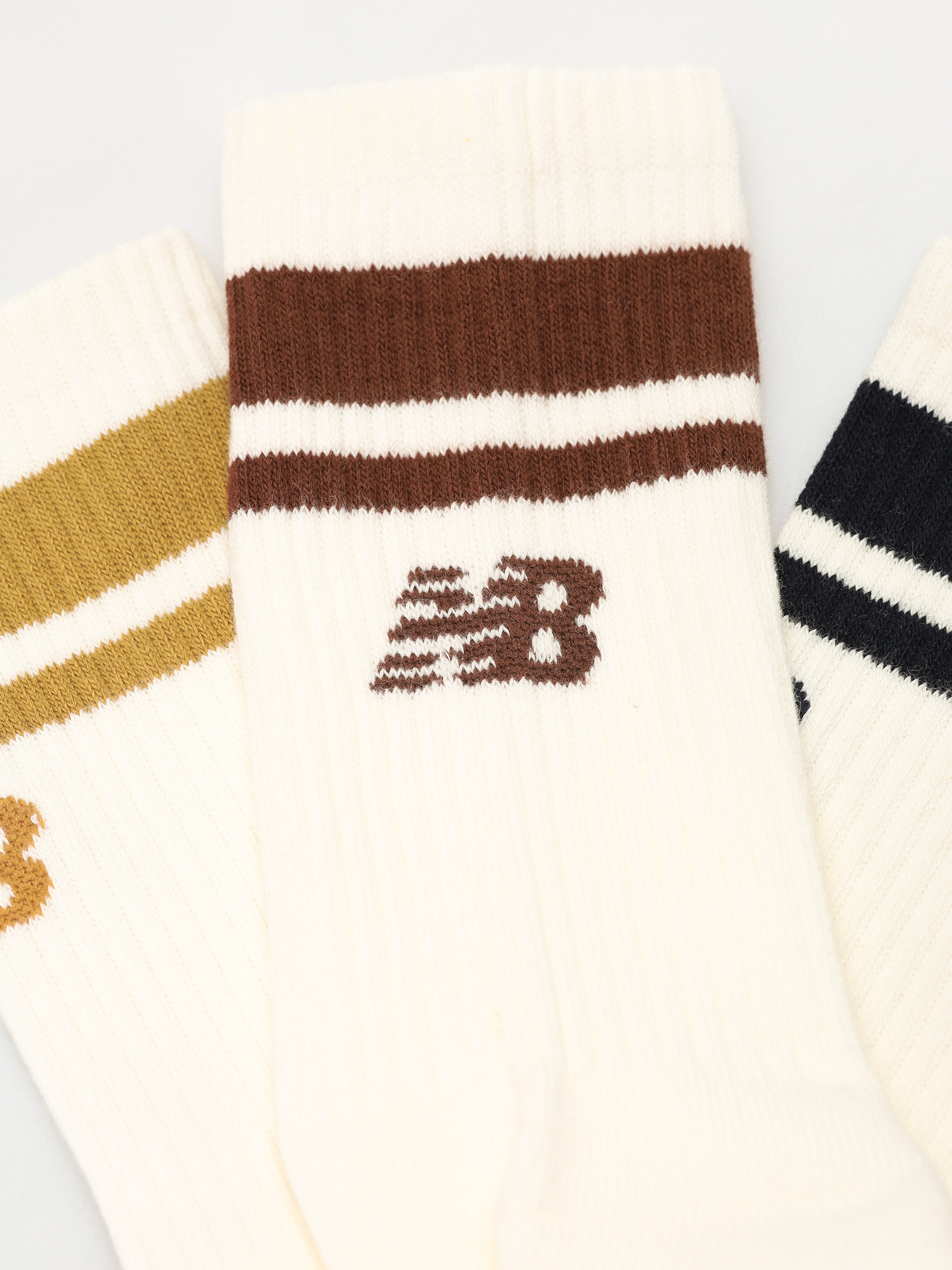 New Balance Essentials Line Midcalf 3 Pk Socks (seasalt)