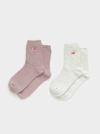 New Balance Waffle Knit Ankle 2 Pk Socken (assorted)