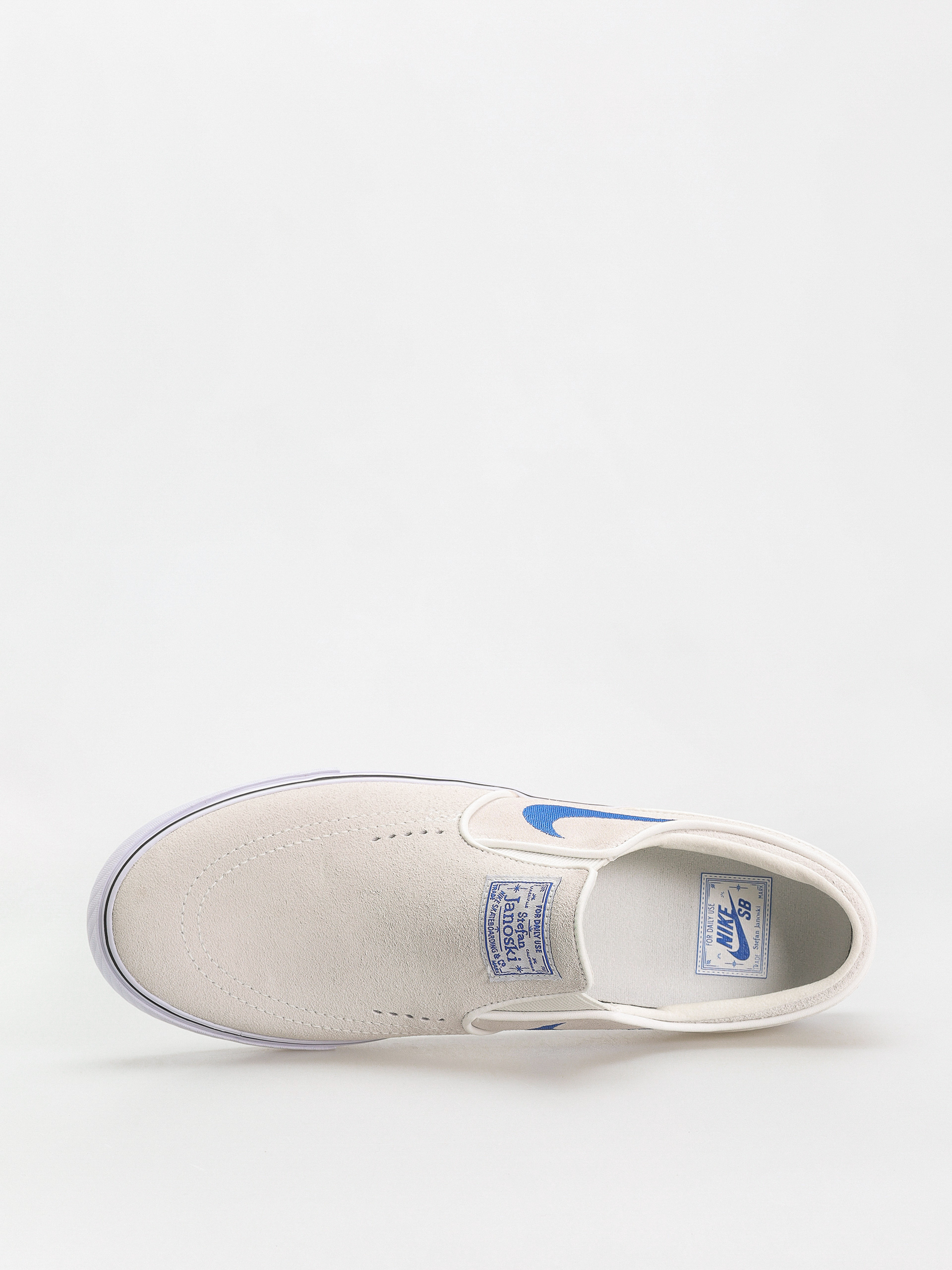 Nike SB Janoski+ Slip Shoes (summit white/hyper royal summit white)
