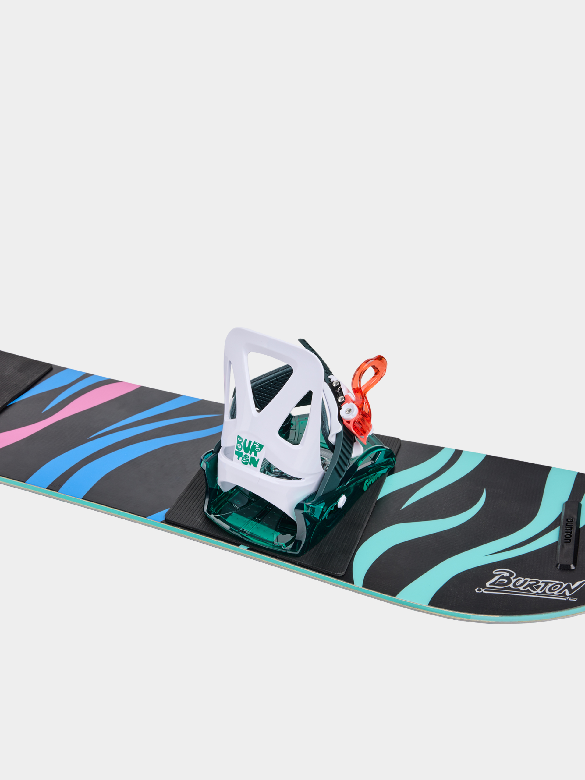 Burton Snowboard Bindung Mini Grom JR (green/multi)