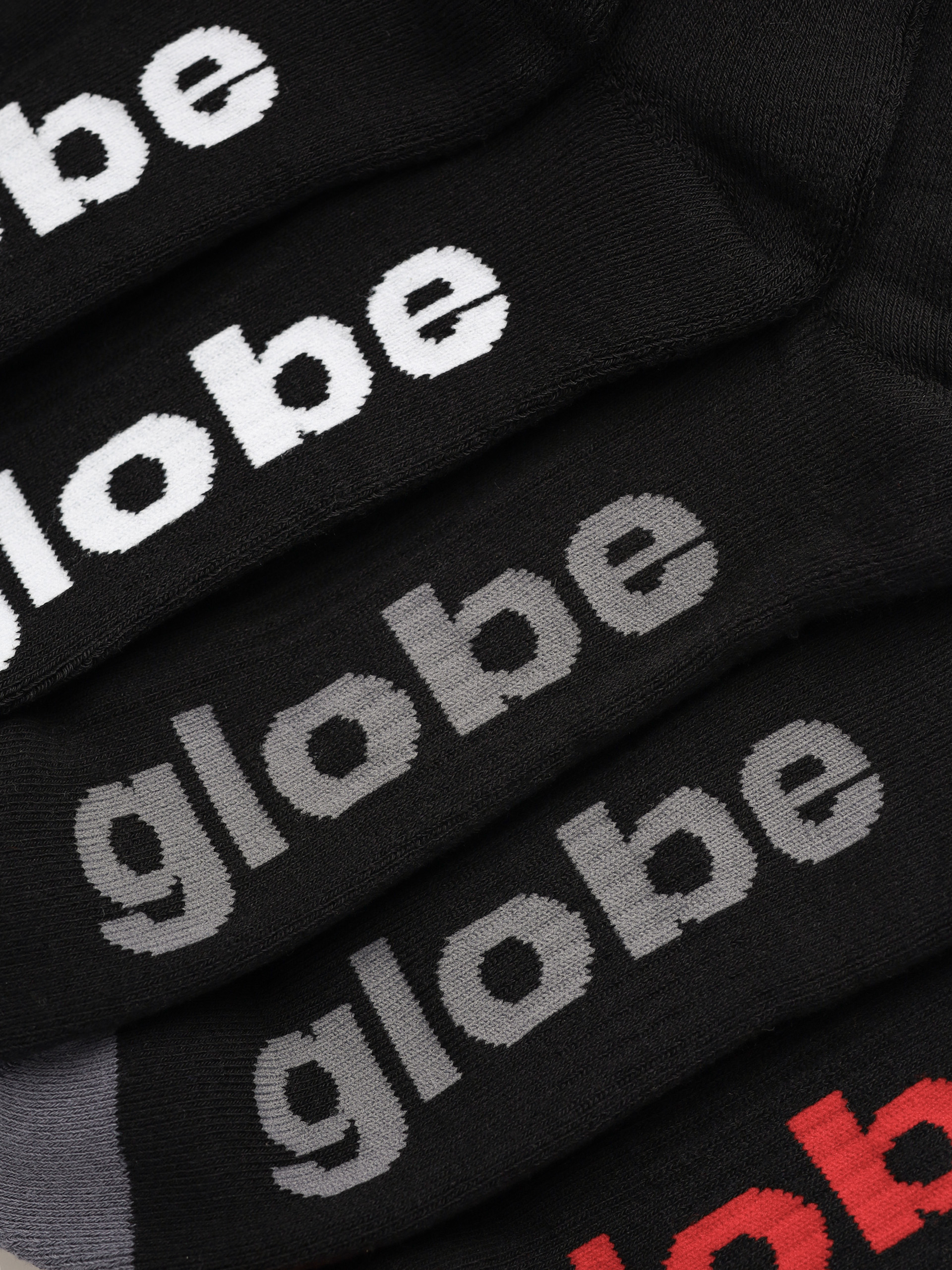 Globe Socken Og 5 Pack (black/assorted)