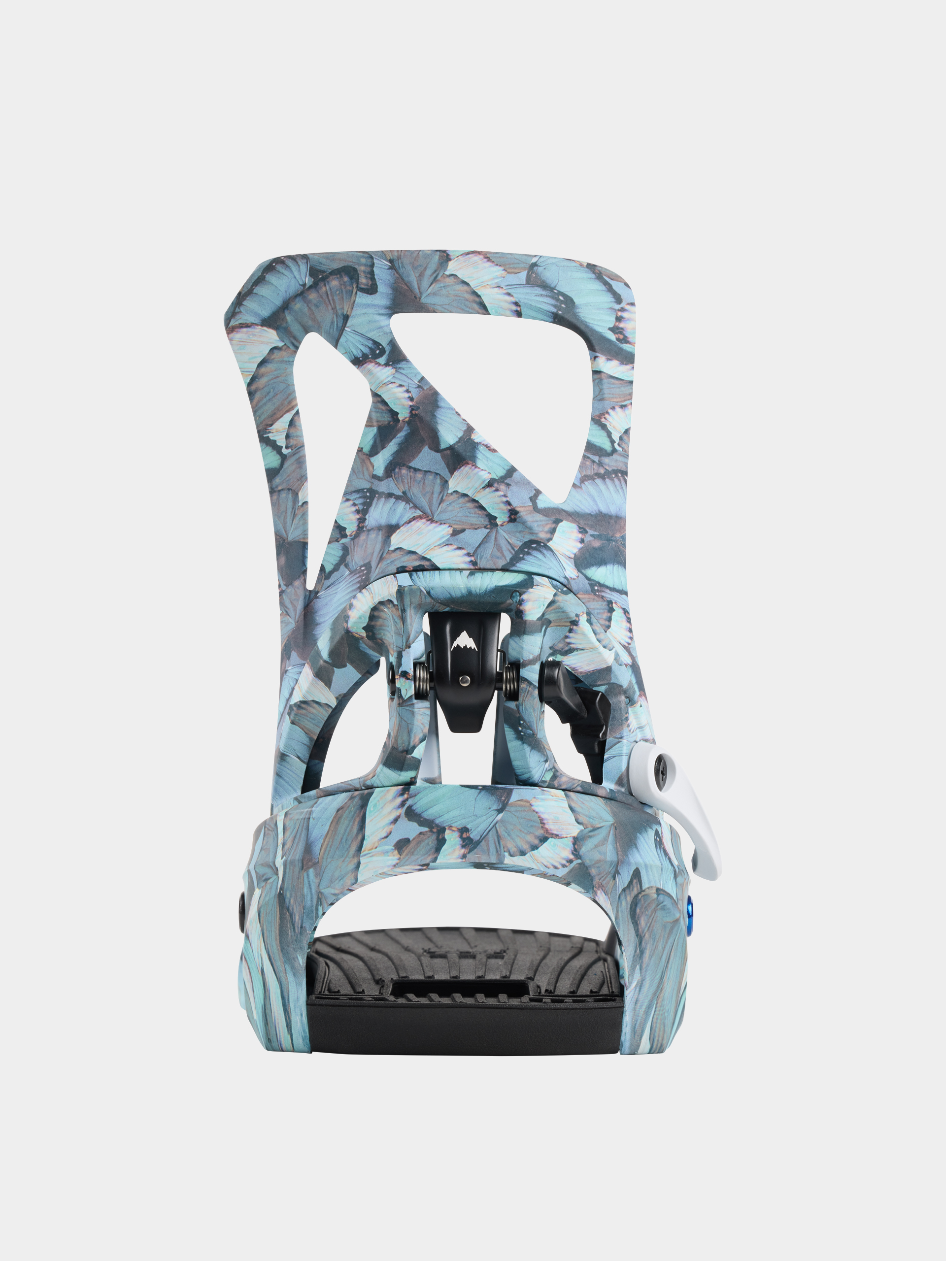 Womens Burton Snowboard bindings Step On (blue butterflies)