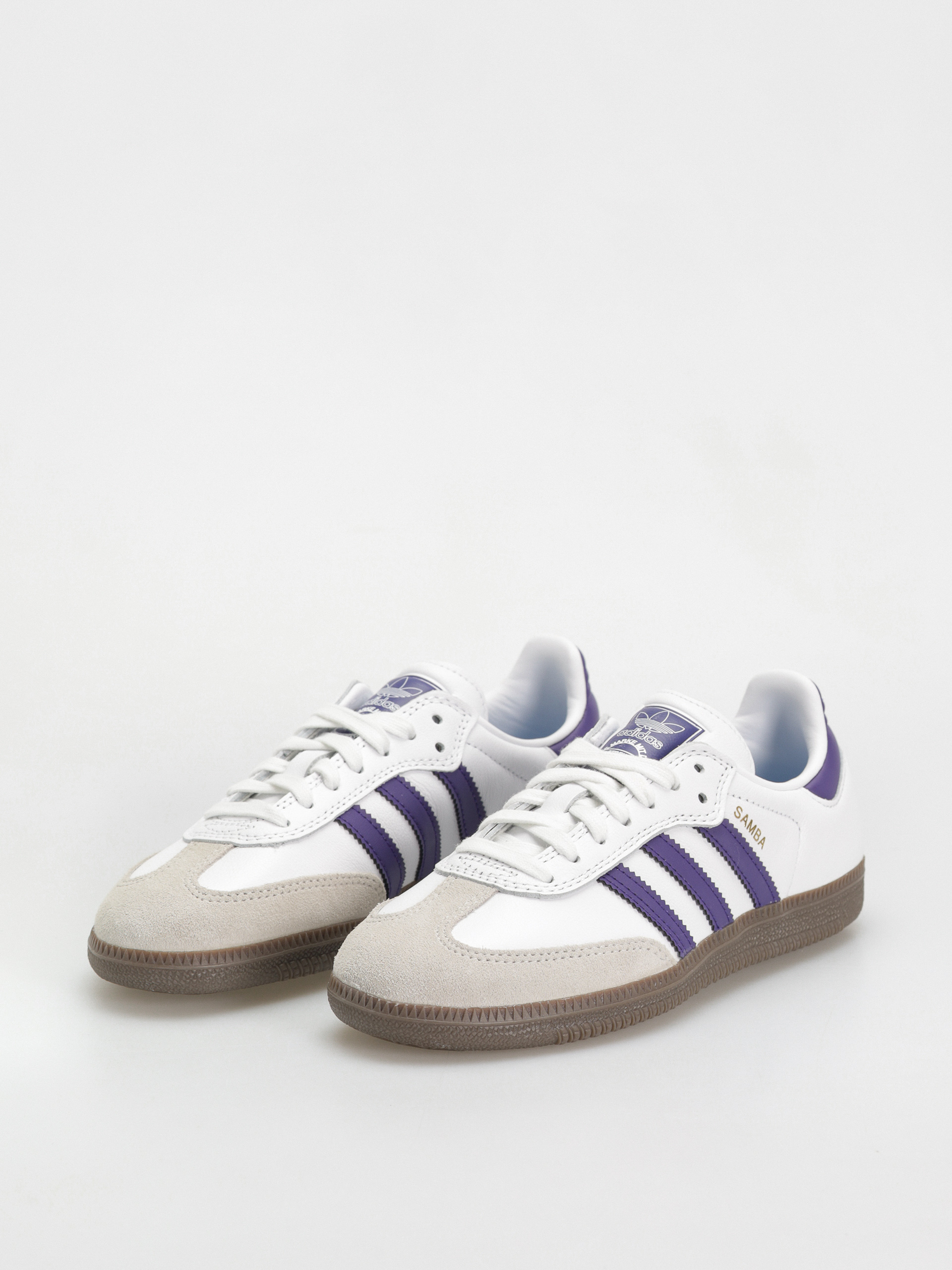 adidas Schuhe Samba ADV (ftwwht/cpurpl/goldmt)