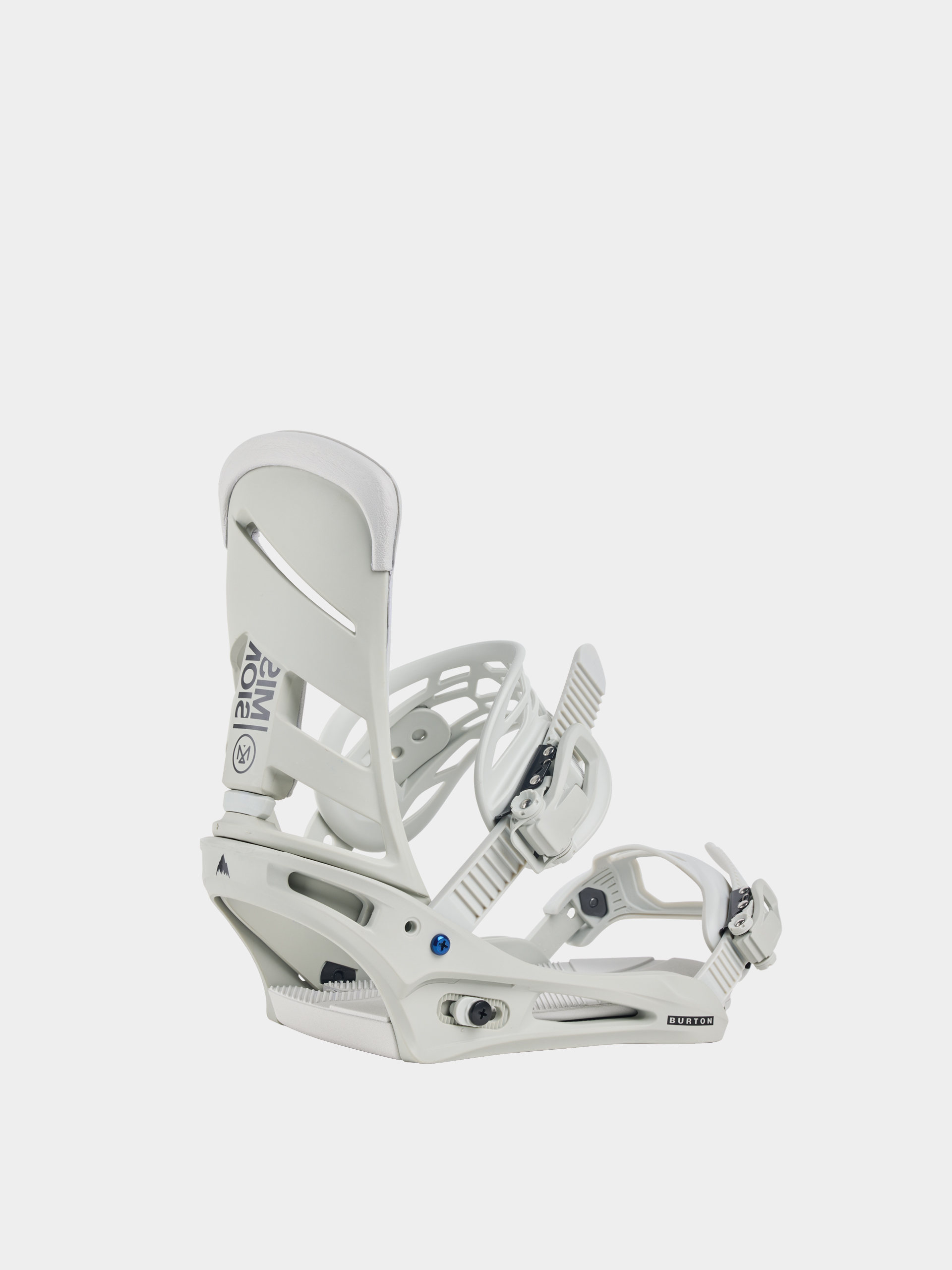 Mens Burton Snowboard bindings Mission (gray cloud)