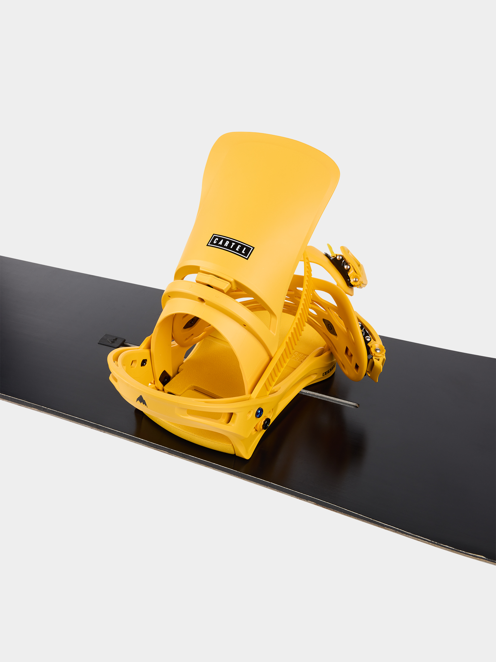 Burton Snowboard bindings Cartel - yellow (goldenrod)