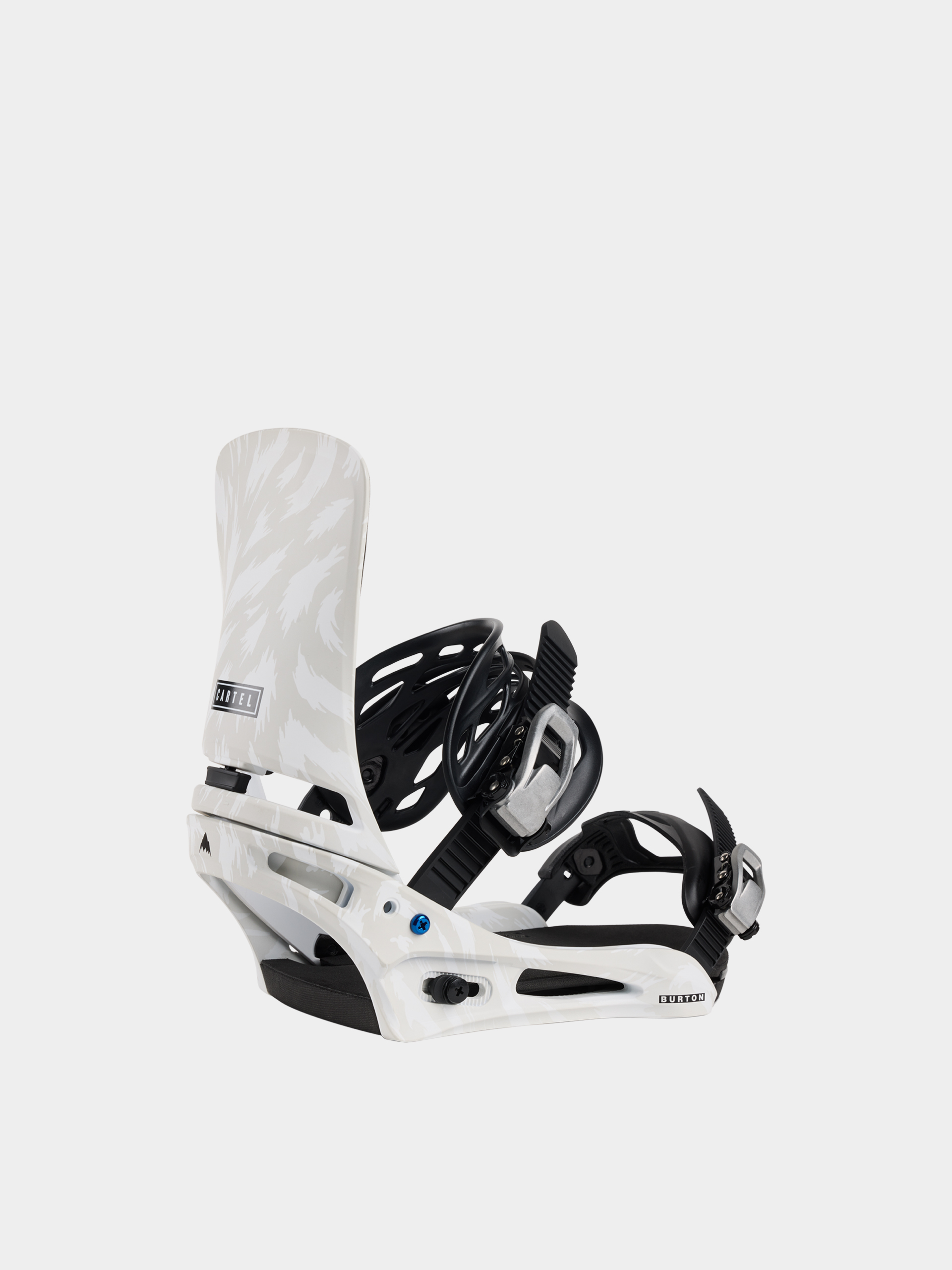 Burton Snowboard bindings Cartel - white, grey (gray/white)