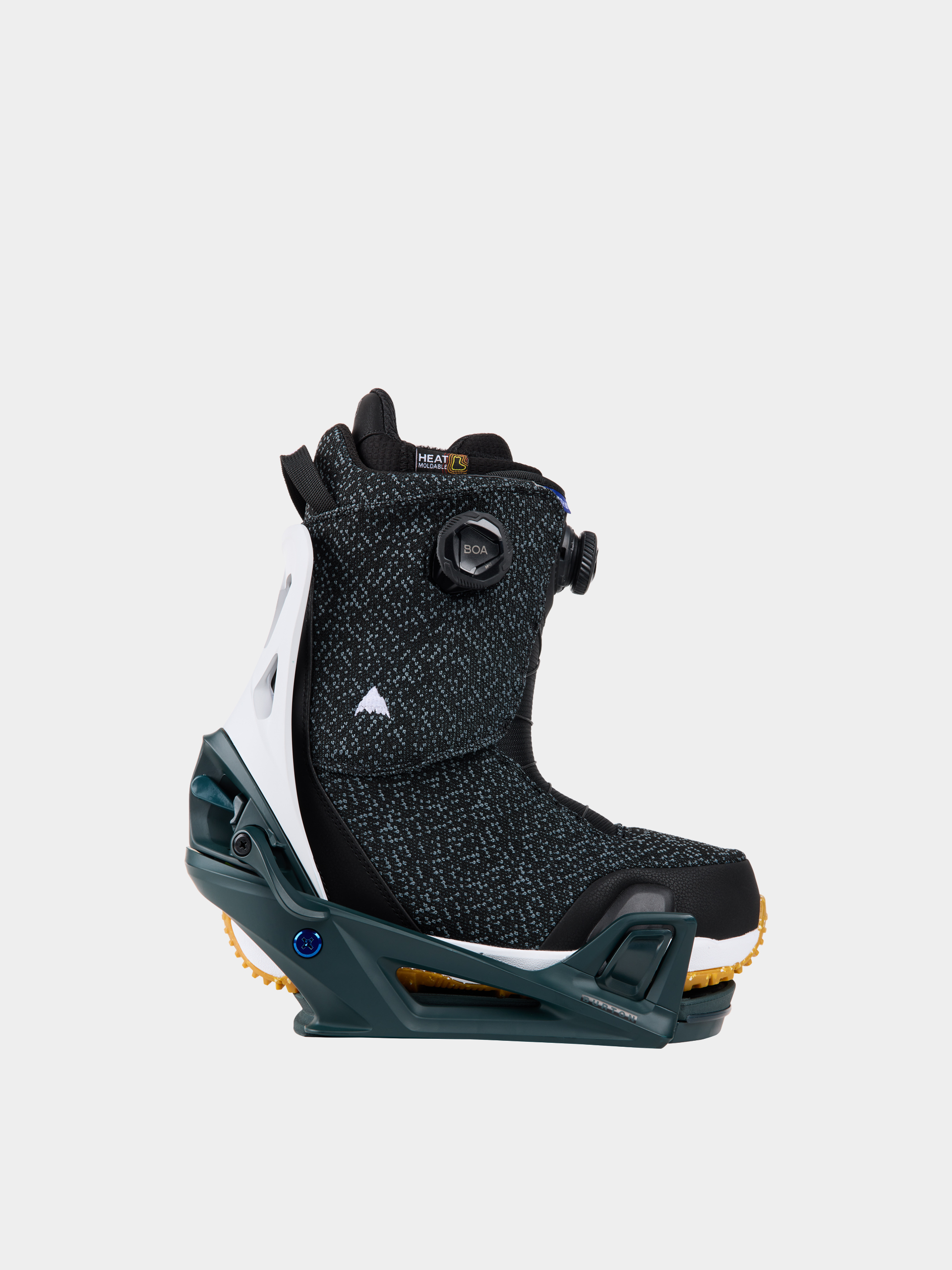 Mens Burton Snowboard bindings Step On Reflex (deep emerald/white)