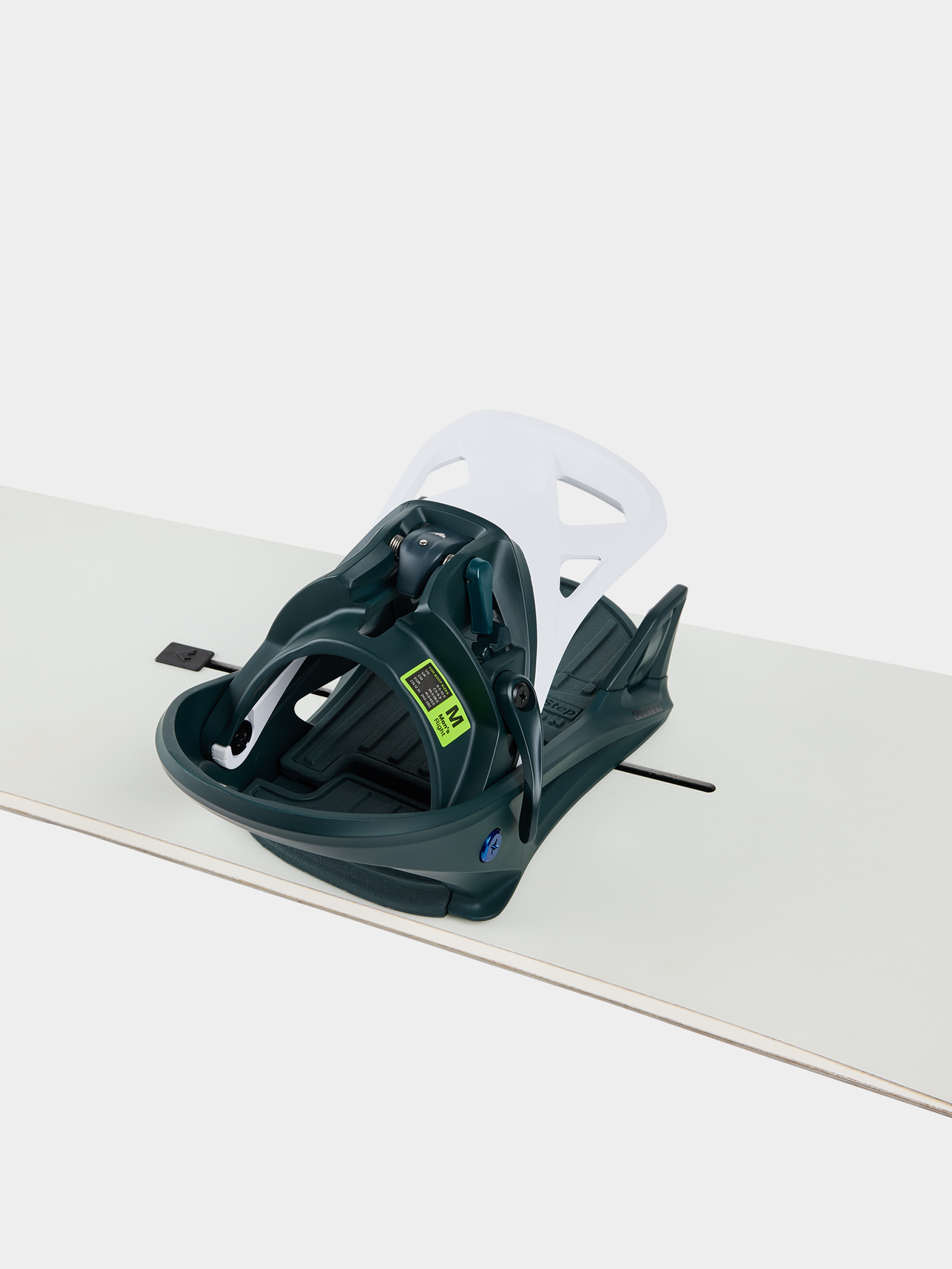Mens Burton Snowboard bindings Step On Reflex (deep emerald/white)
