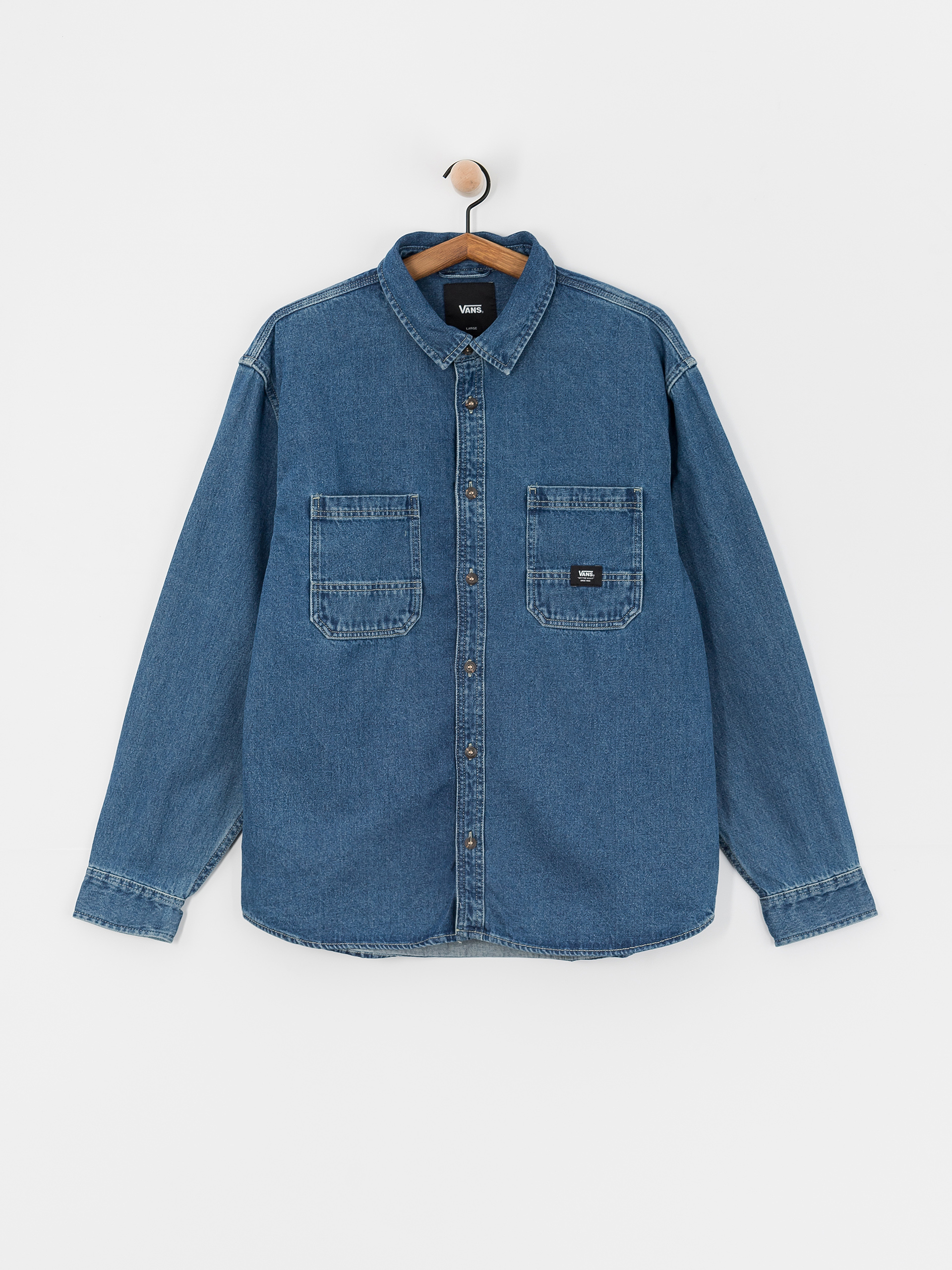 Vans Stevens Denim Shirt - blue (vintage indigo)