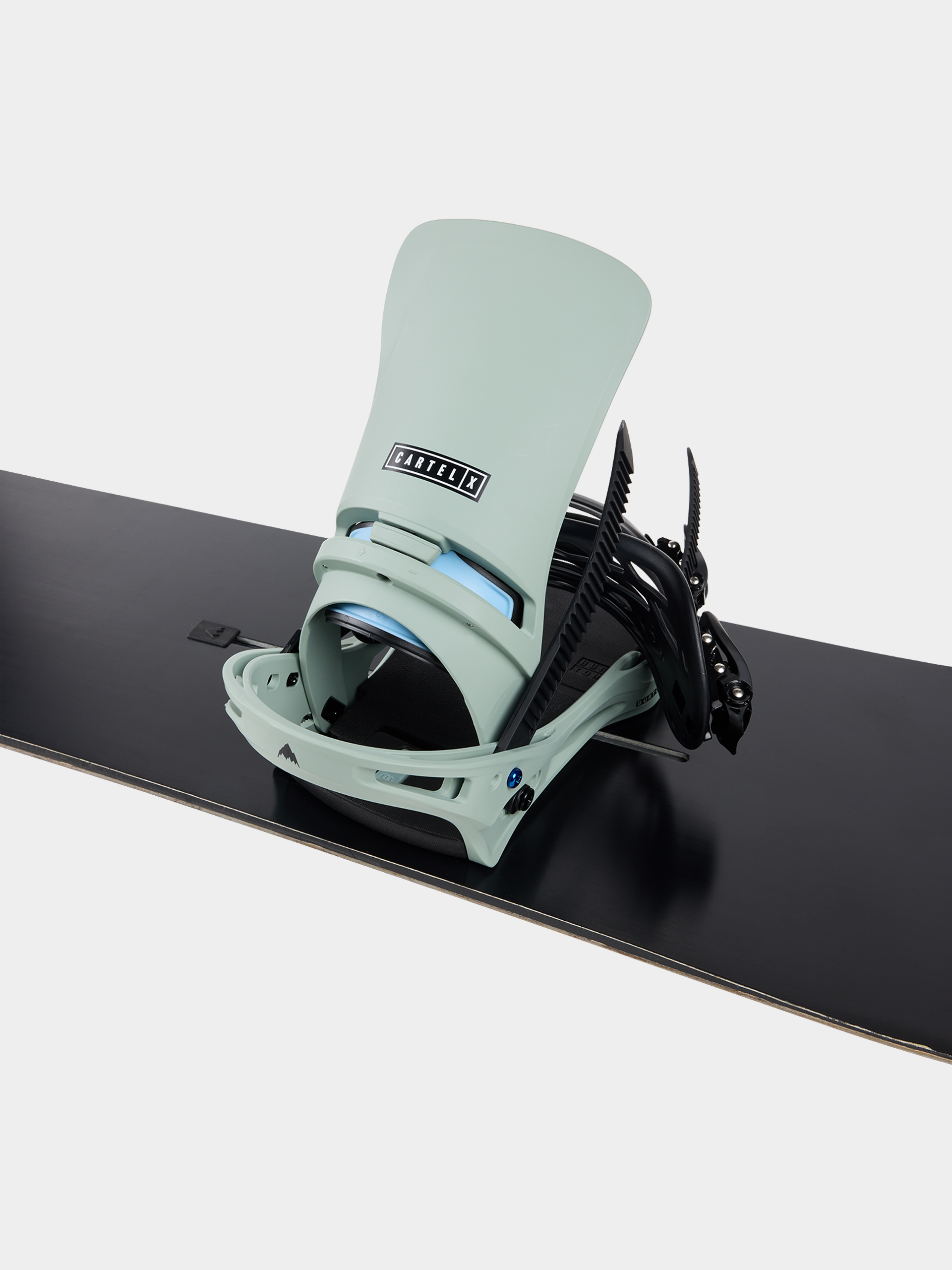Mens Burton Snowboard bindings Cartel X (petrol green)