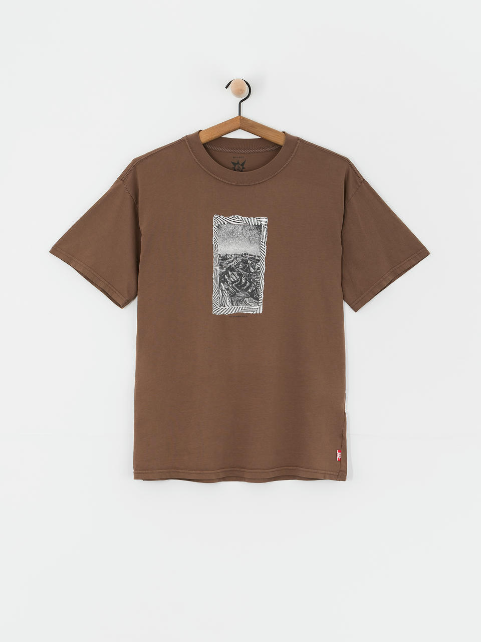 Volcom Tt B Iguchi Valley T-Shirt (dark earth)