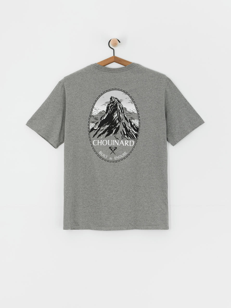 Patagonia Chouinard Crest Pocket Responsibili T-Shirt (gravel heather)