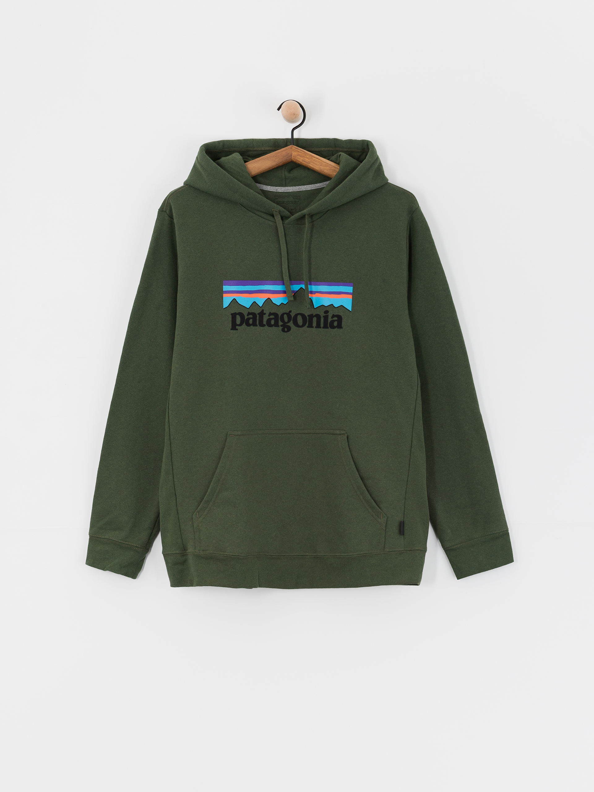 Patagonia P 6 Logo Uprisal HD Hoodie green torrey pine green