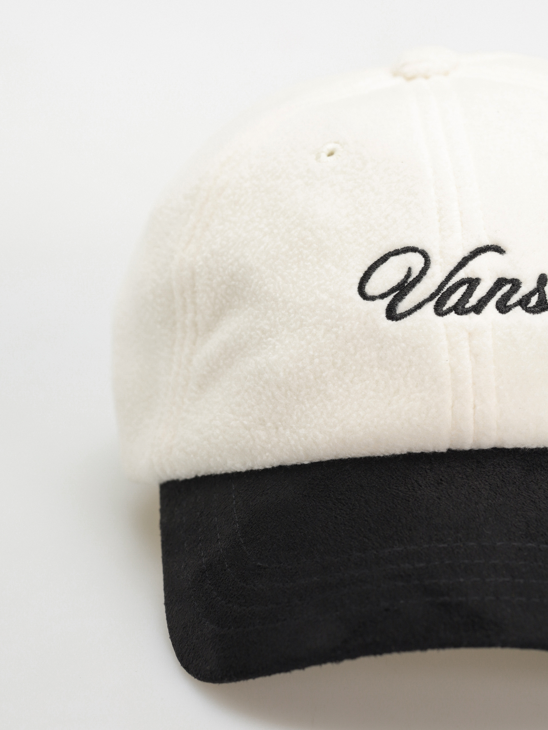 Vans Script Curved Bill Jockey Cap (marshmallow)