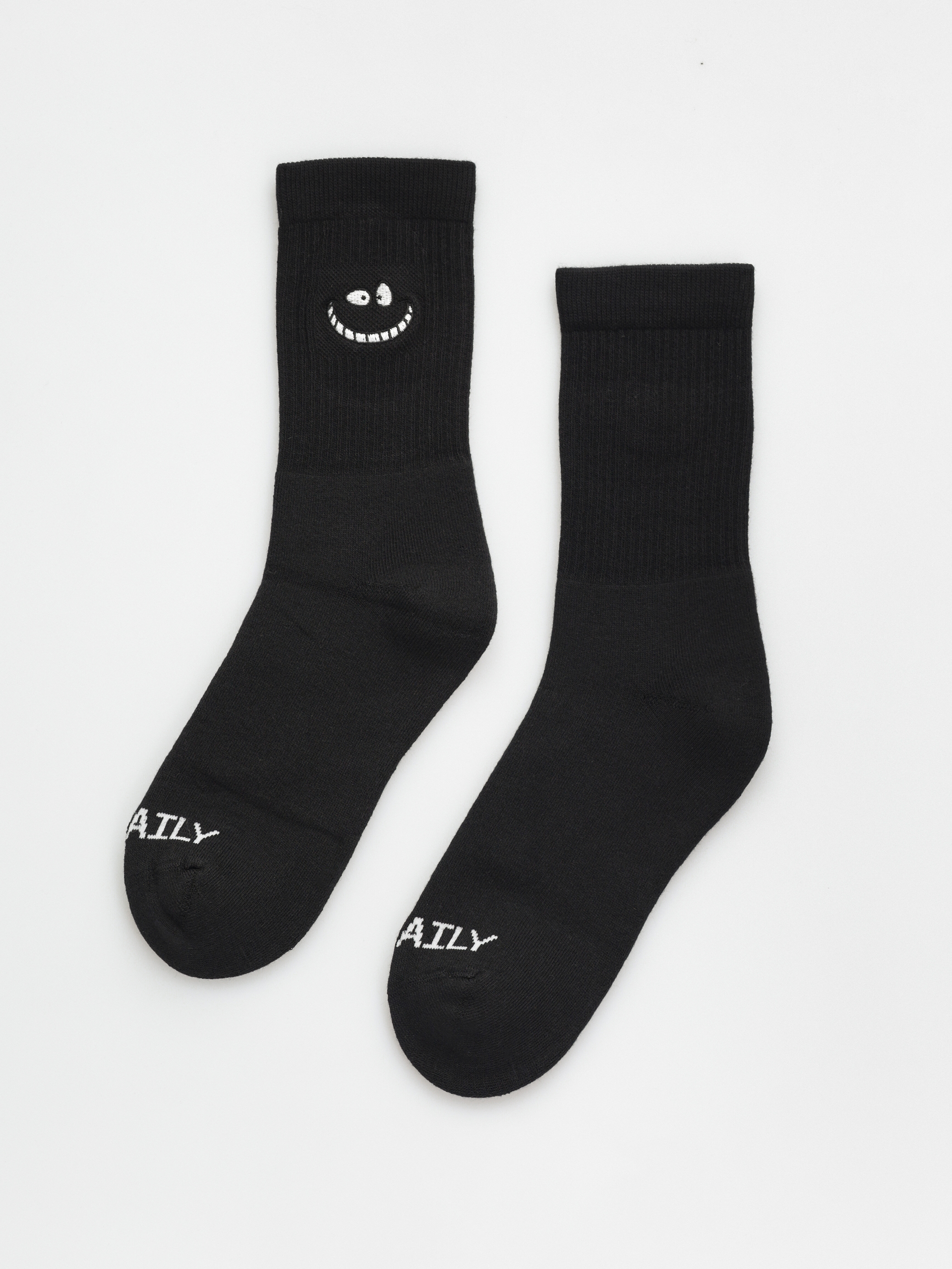 Iriedaily Grin Cat Socks (black)