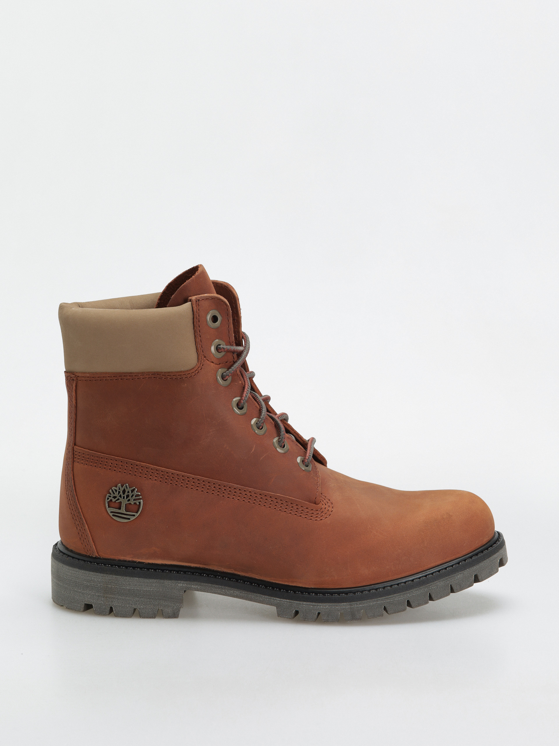 Timberland 6 In Premium winter shoes brown medium orange full grain