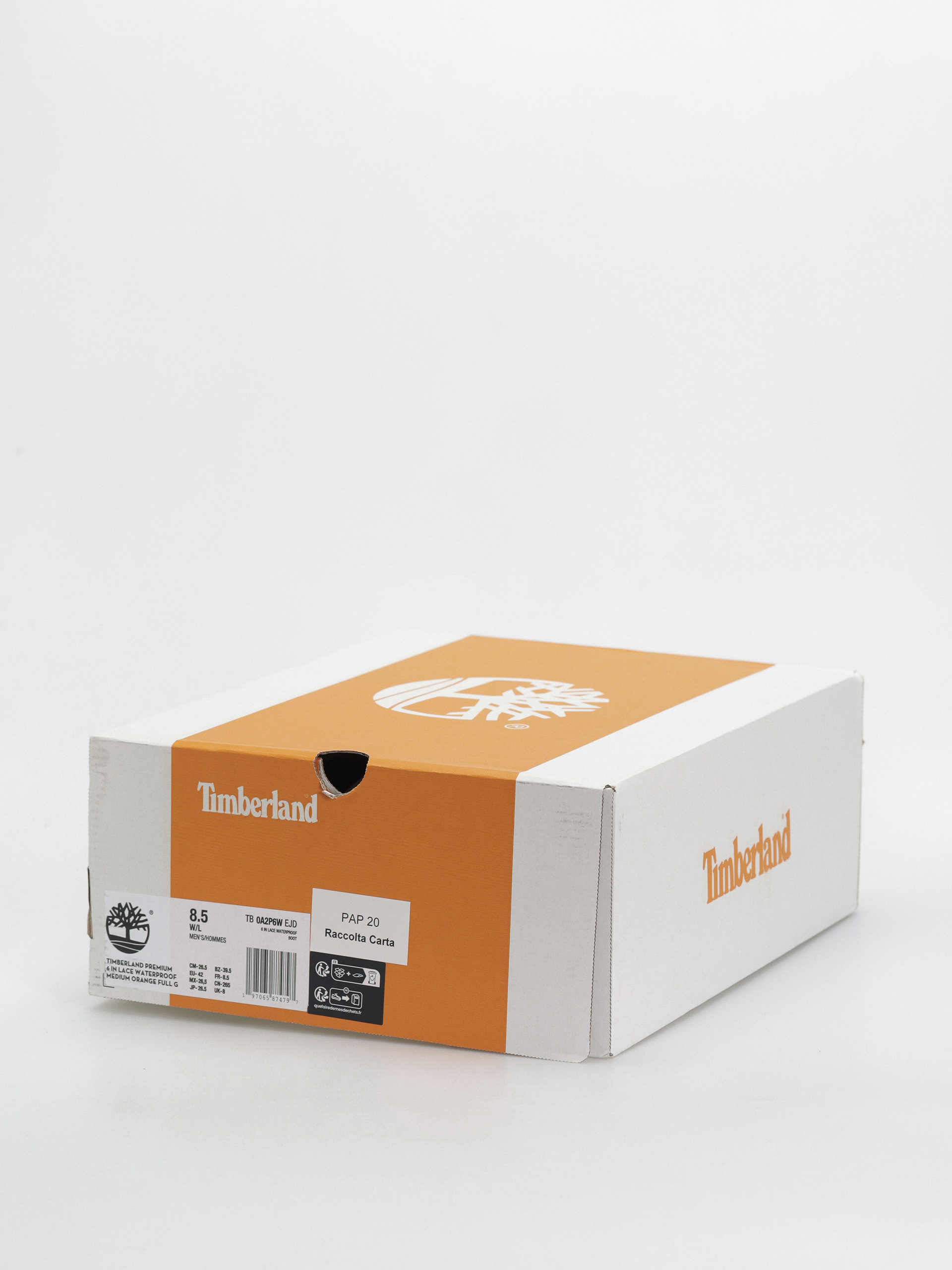 Timberland 6 In Premium winter shoes (medium orange full grain)