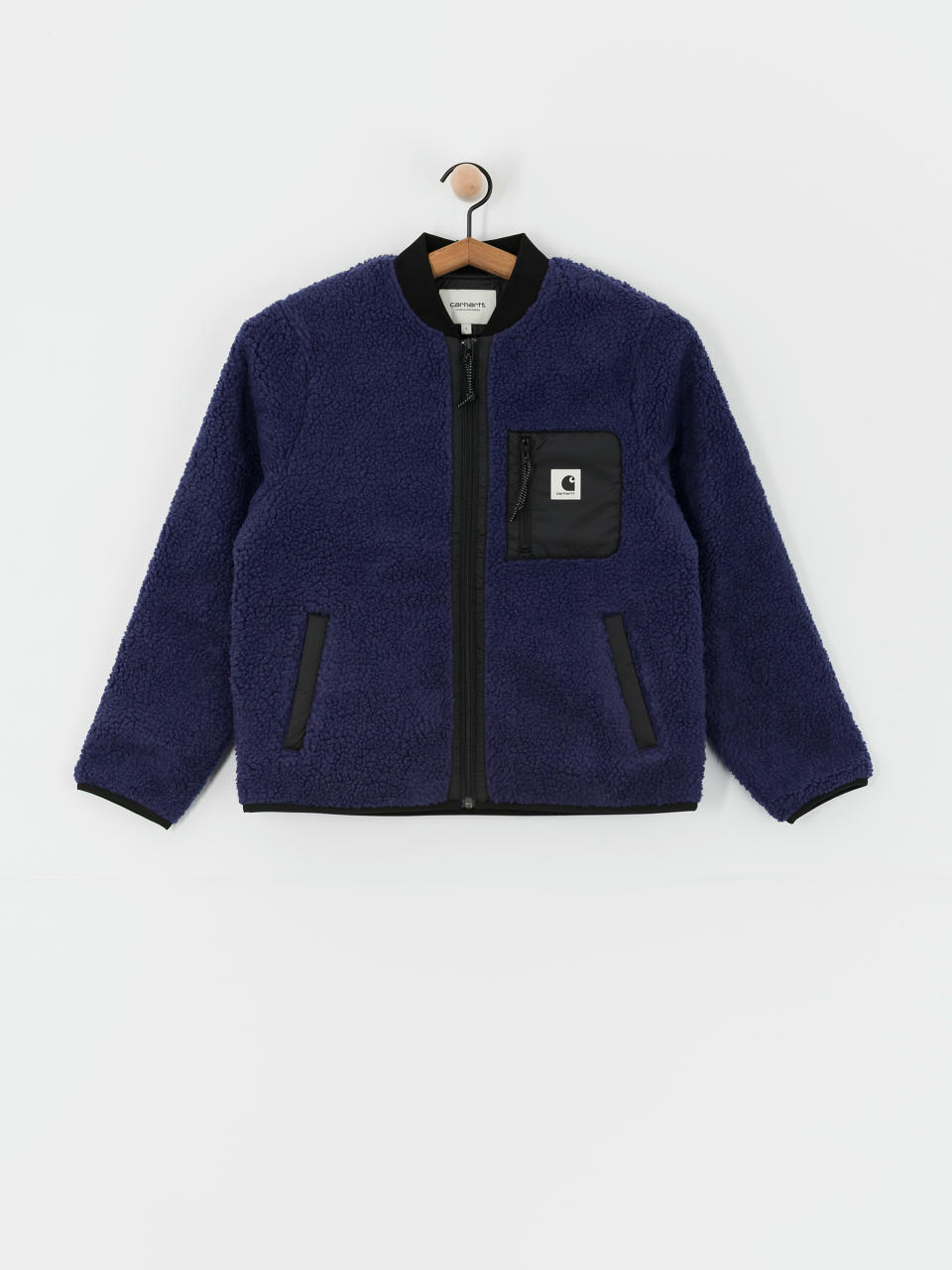 Carhartt WIP Fleece Jacke Janet Wmn (aura/black)