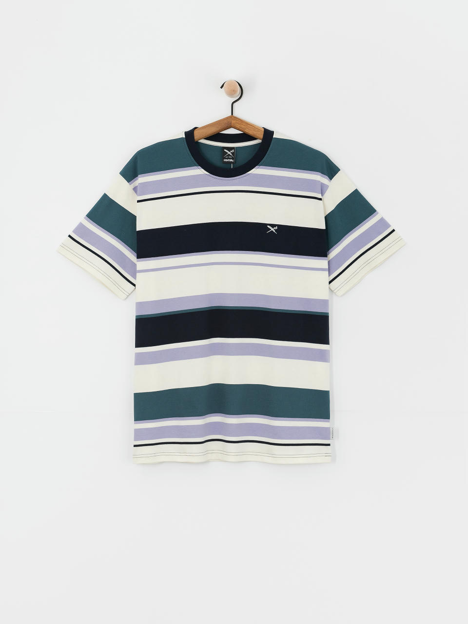 Iriedaily T-Shirt Wide Stripe (cool jungle)